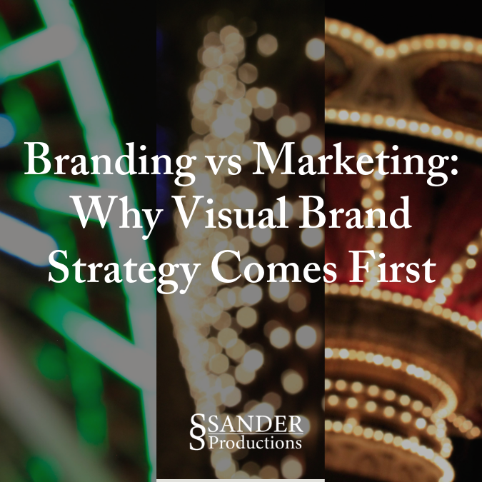 Branding vs. Marketing: Why Visual Brand Strategy Comes First