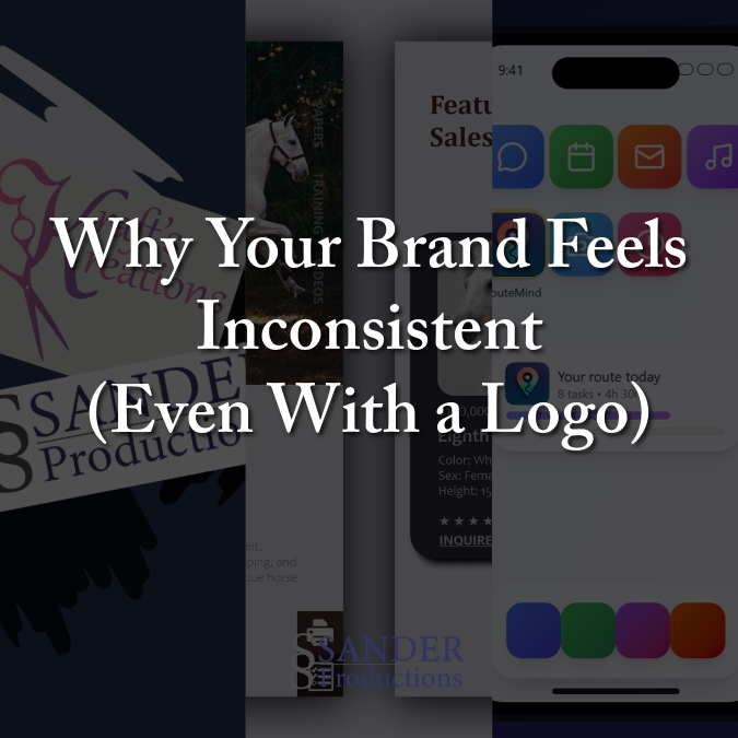 Why Your Brand Feels Inconsistent (Even If You Have a Logo)