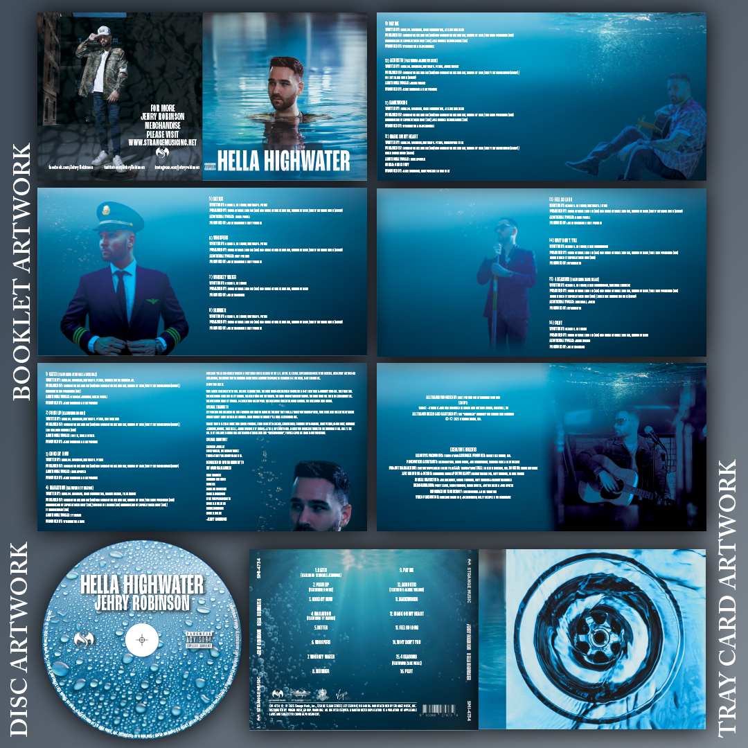 Hella Highwater Album Design