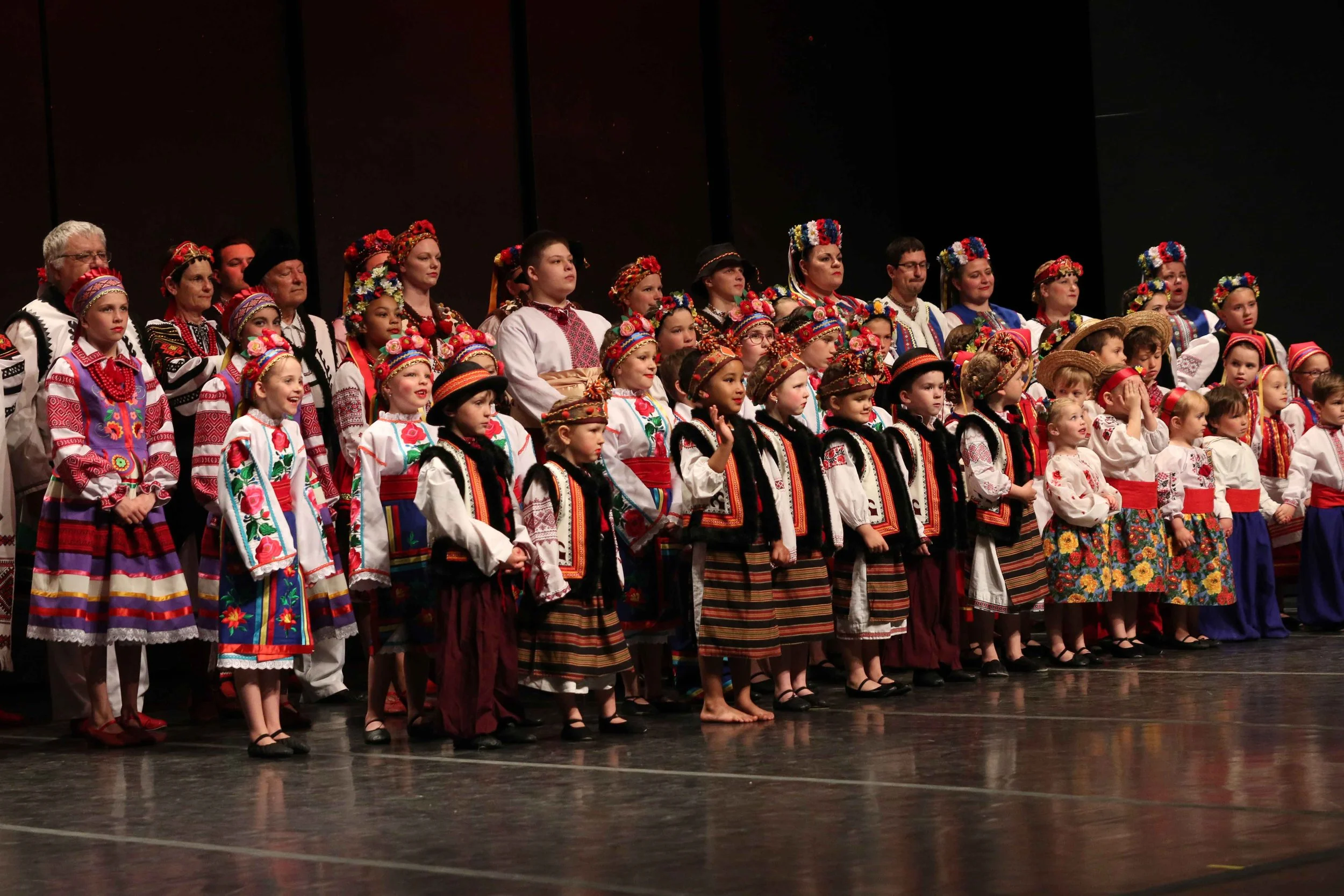 Selkirk and District Ukrainian School of Ukrainian Dance year-end recital