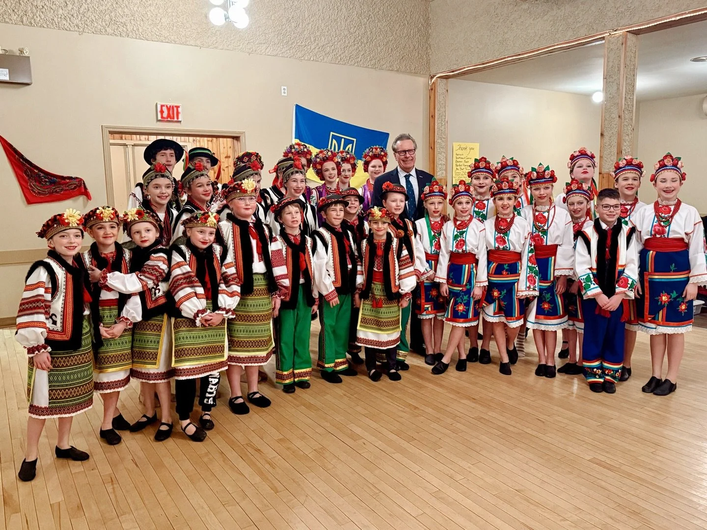 What a night at East Selkirk Malanka! ✨💃🕺
&mdash;
We are proud of all our dancers and their incredible performances! We were so inspired by @troyandamanitoba and @tsvitmanitoba, and absolutely loved dancing the night away to @highprofiledanceband. 