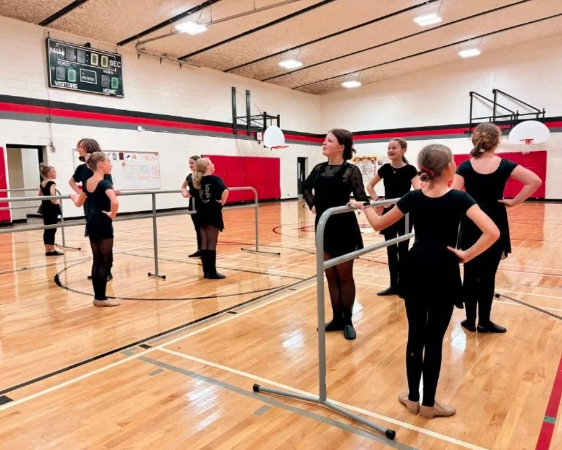Dancers at Selkirk and District Ukrainian School of Dance