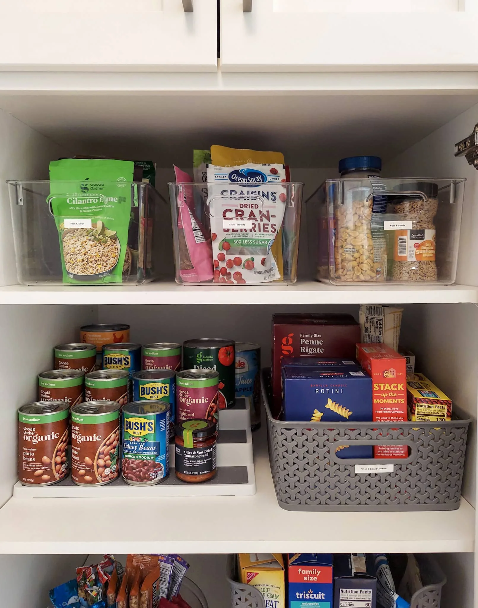 Pantry Organization