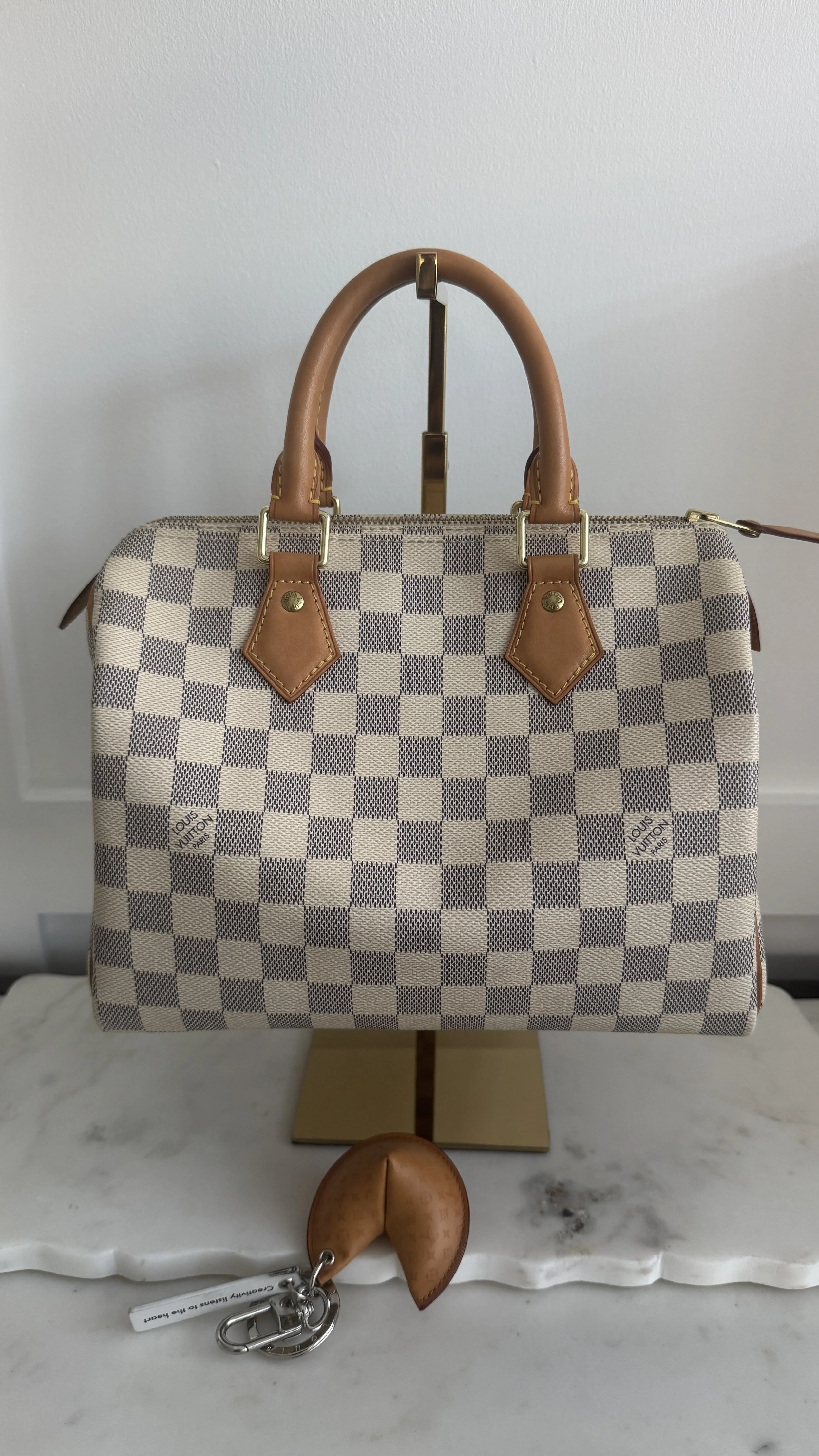 Louis Vuitton Speedy 25 in Damier Azur