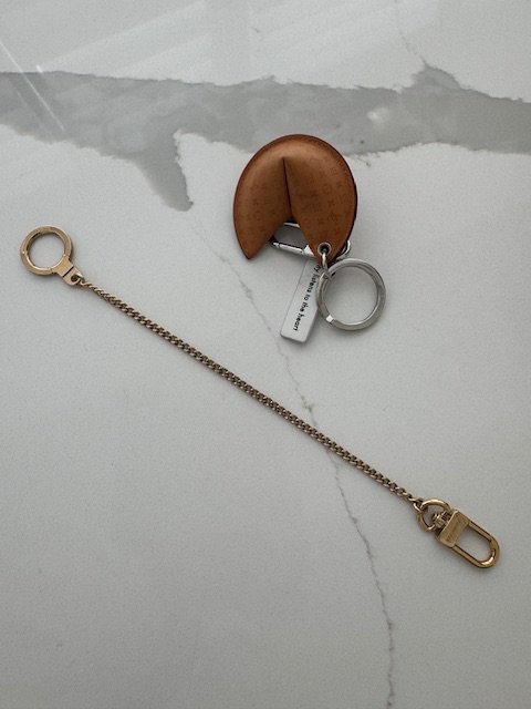 Louis Vuitton Bolt Extender Chain & Key Ring