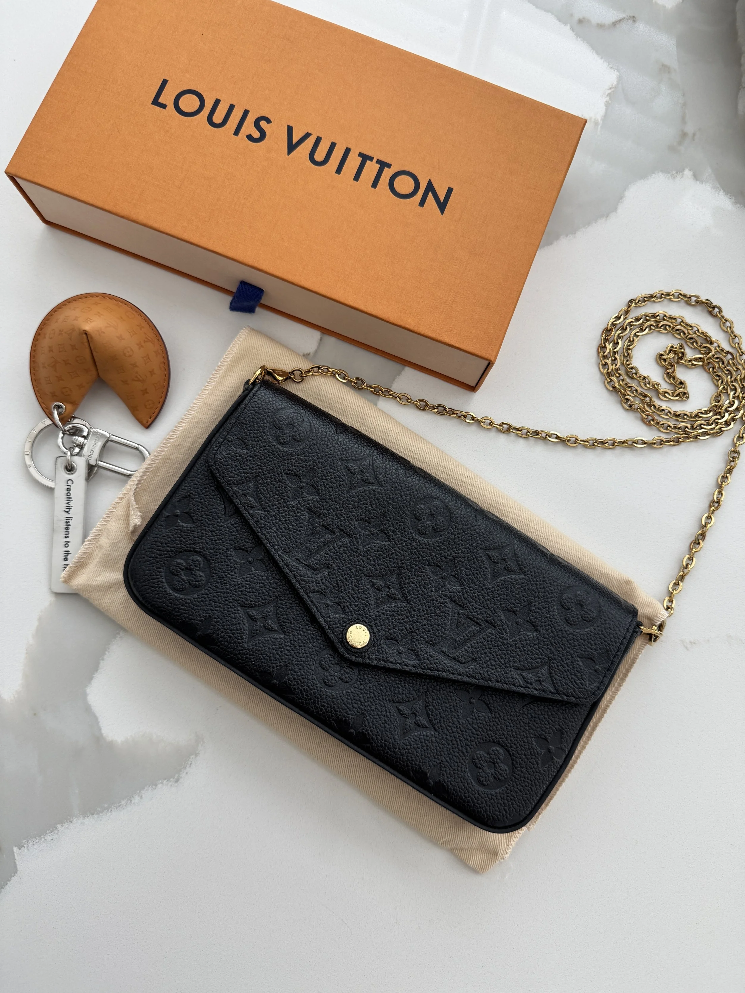 Louis Vuitton Pochette Felicie in Empreinte