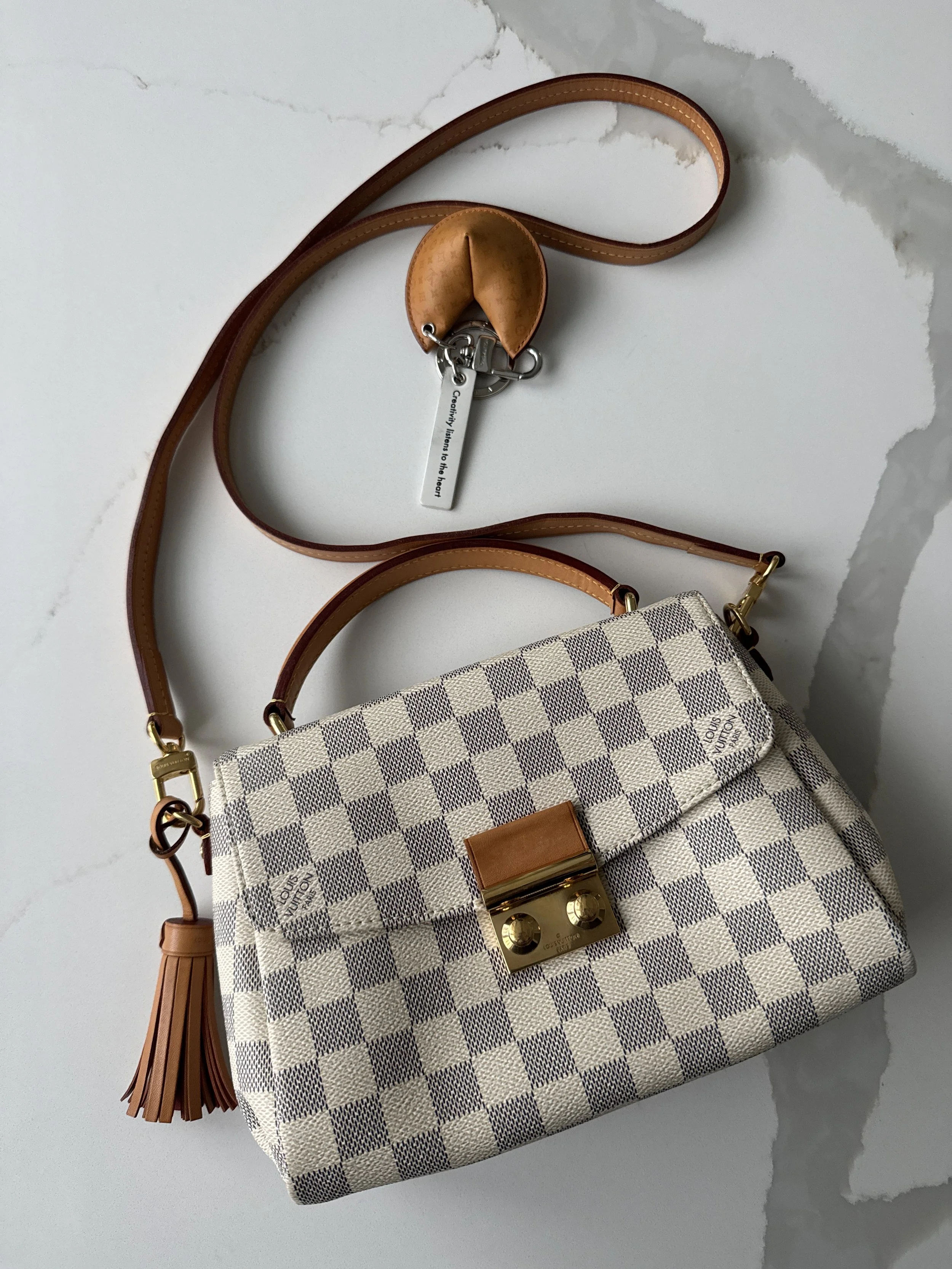 Louis Vuitton Croisette in Damier Azur
