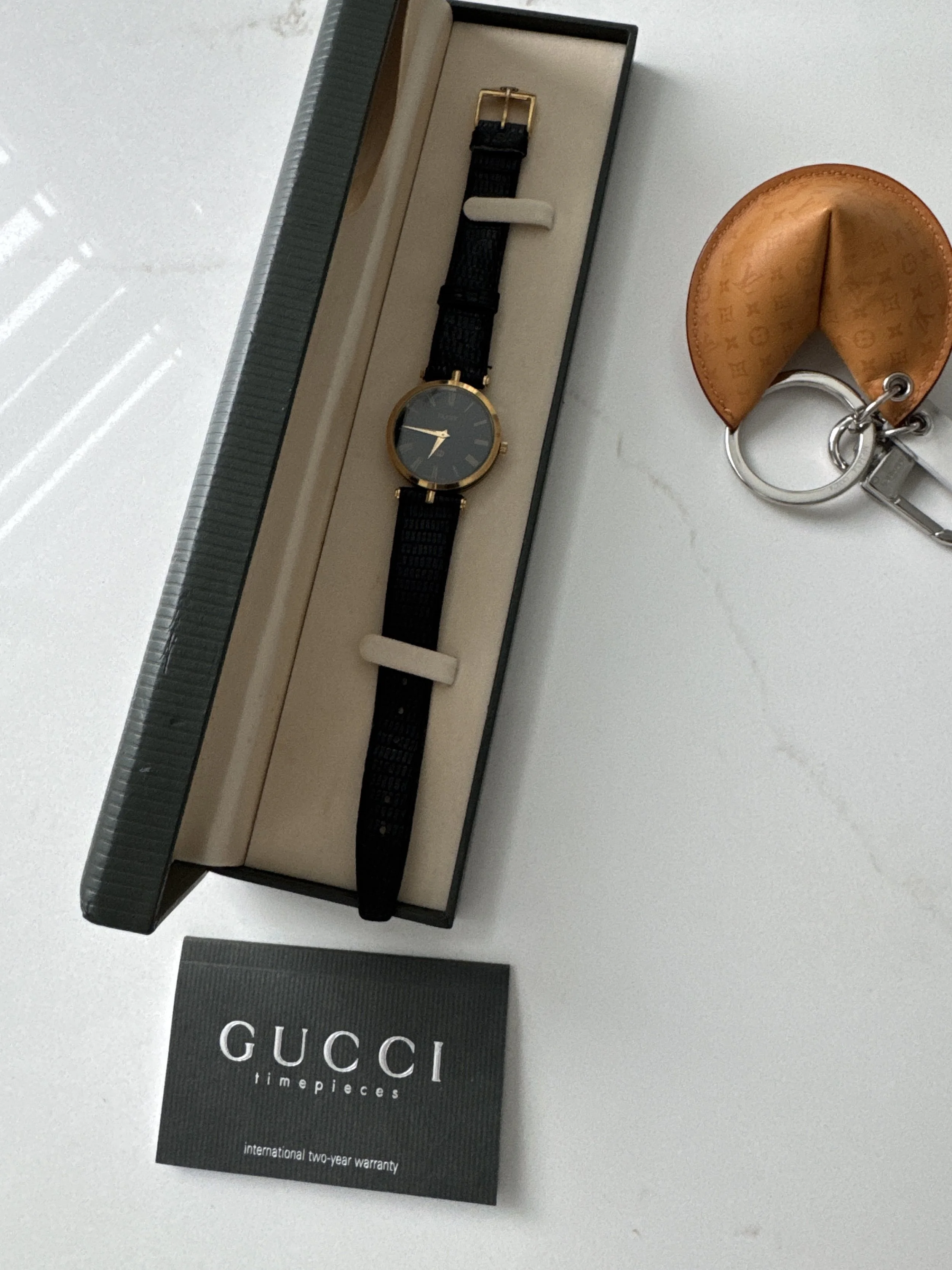 Gucci 2000M Gold Plated Stainless Steel Watch