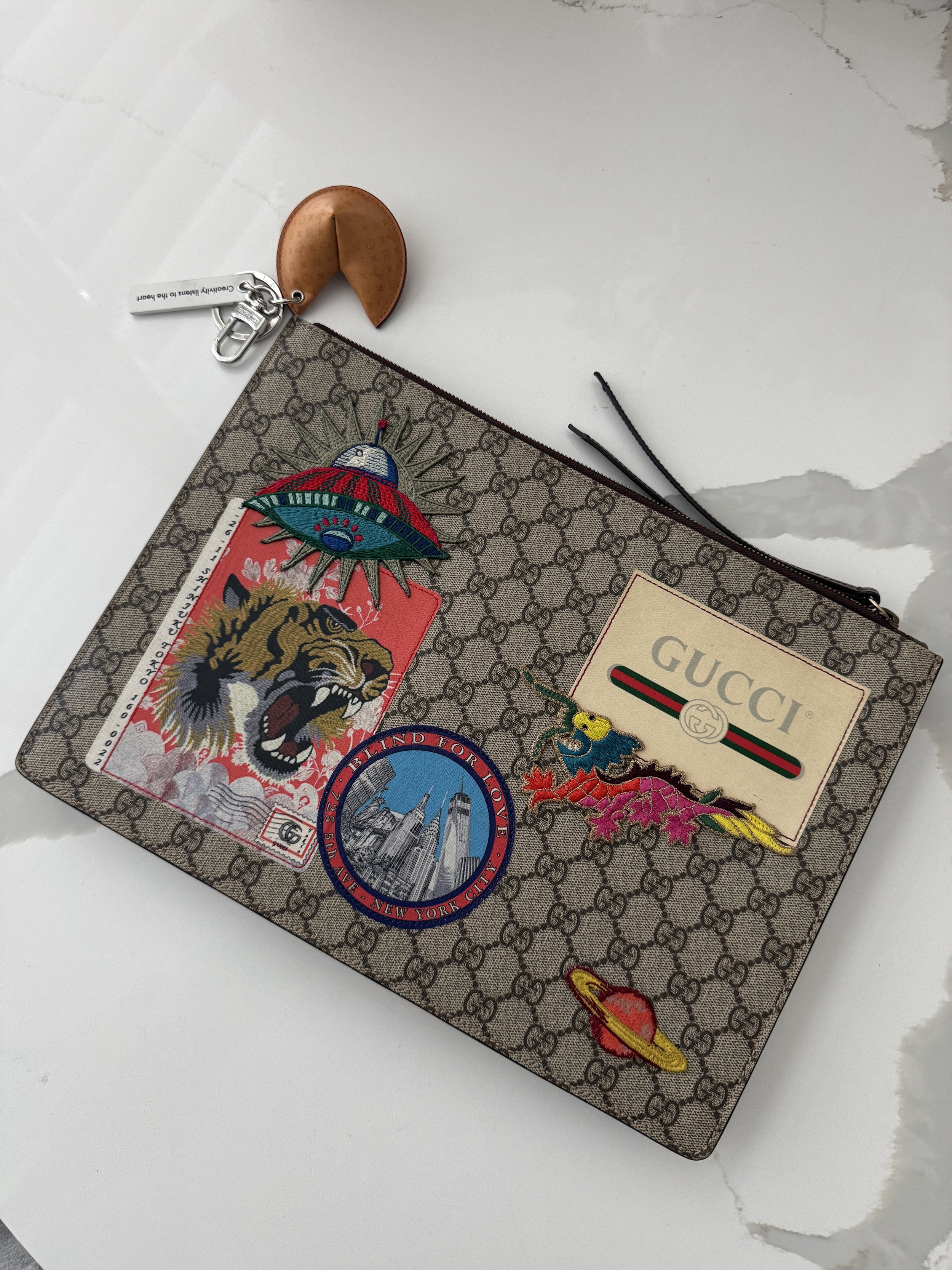Gucci Messenger with Patches (no strap)