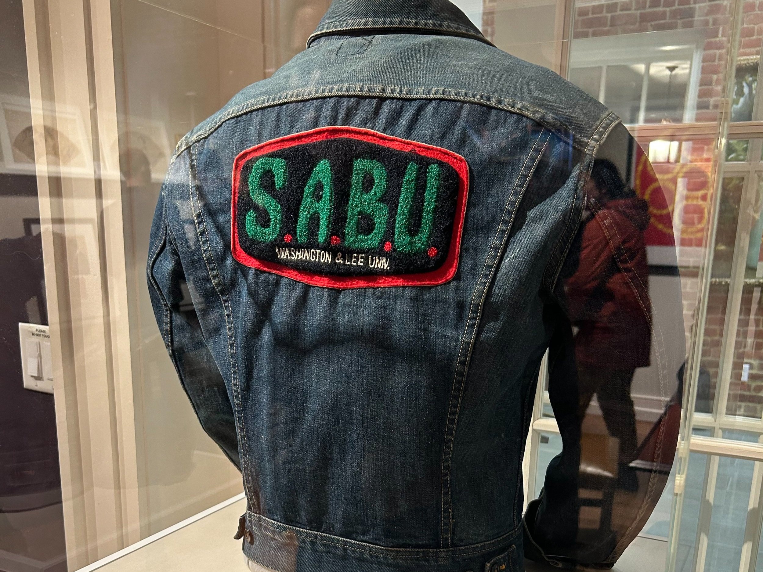 Denim SABU jacket gifted to W&amp;L Museums by John R. Hargrove, ‘76. Source:  The Spectator  