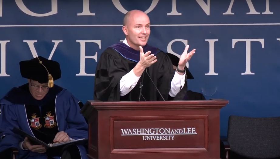 Utah Governor Spencer Cox Speaks at Law School Commencement