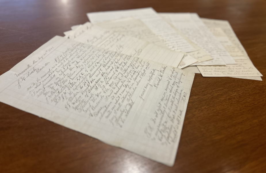 Historical Highlight: Student Requests for Scholarship under President Lee