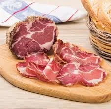 Homemade-Dry cured Capocollo.   $13 per pound Average weight 2 1/2 lbs