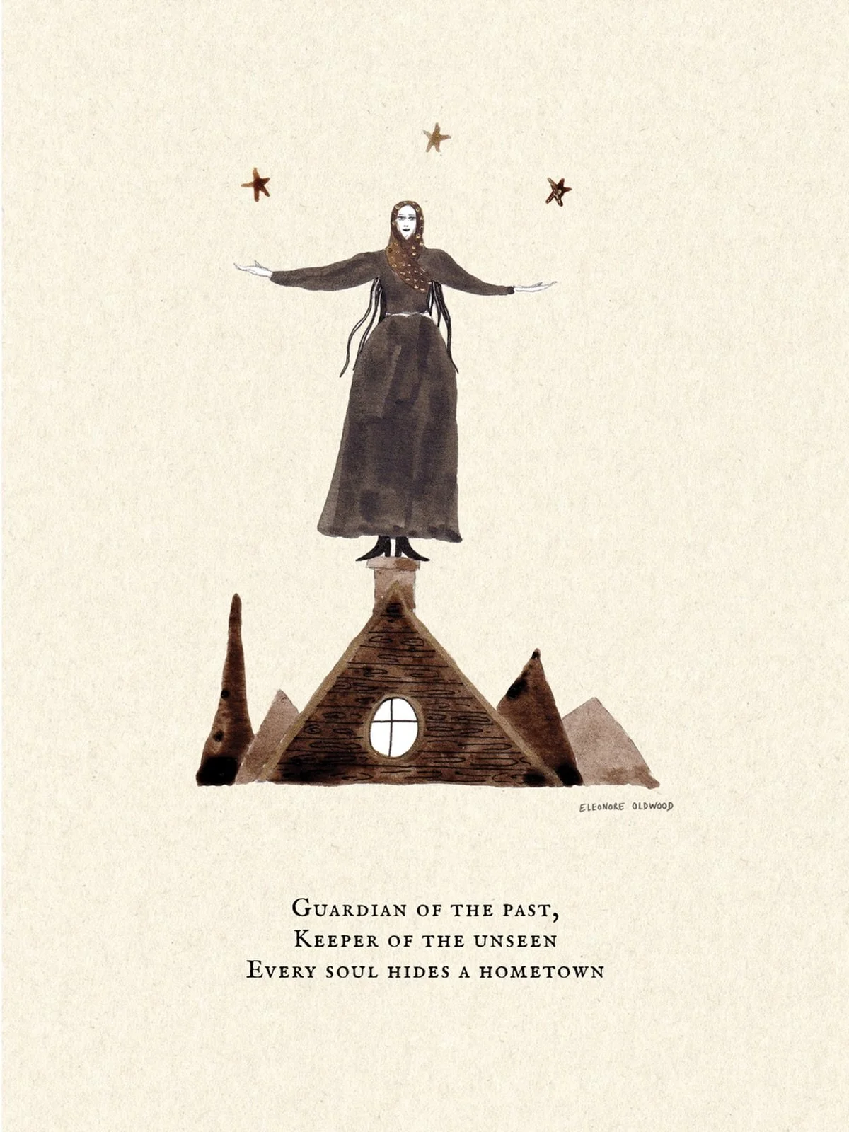 Encore une sorci&egrave;re 🐦&zwj;⬛🪾🌝🏠

J&rsquo;ai retrouv&eacute; cette illustration folklorique issue d&rsquo;un carnet de croquis de 2023. J&rsquo;avais d&ucirc; la cr&eacute;er en quelques minutes, le po&egrave;me m&rsquo;en avait pris sans do