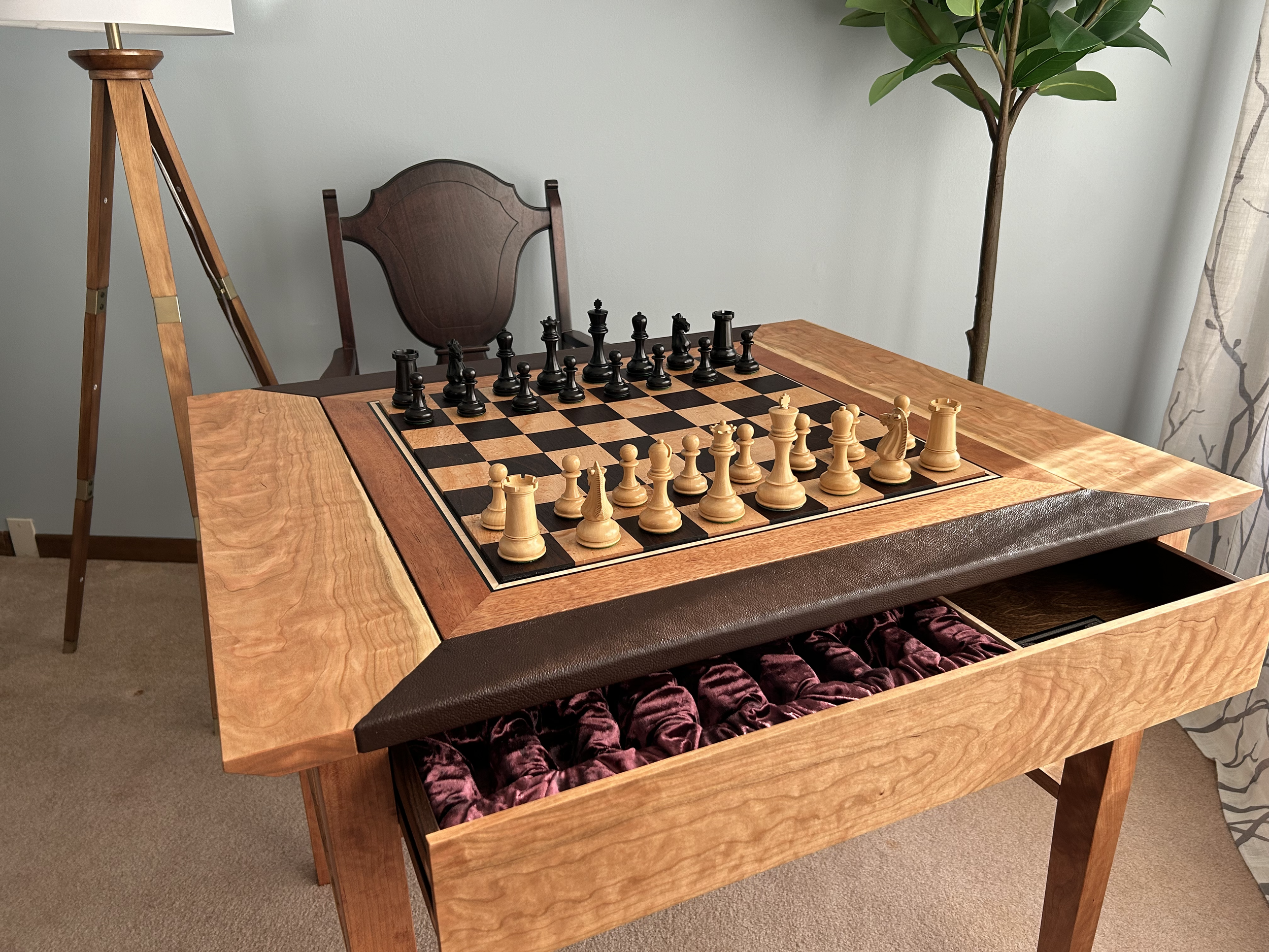 Chess Table Front Drawer Open.png