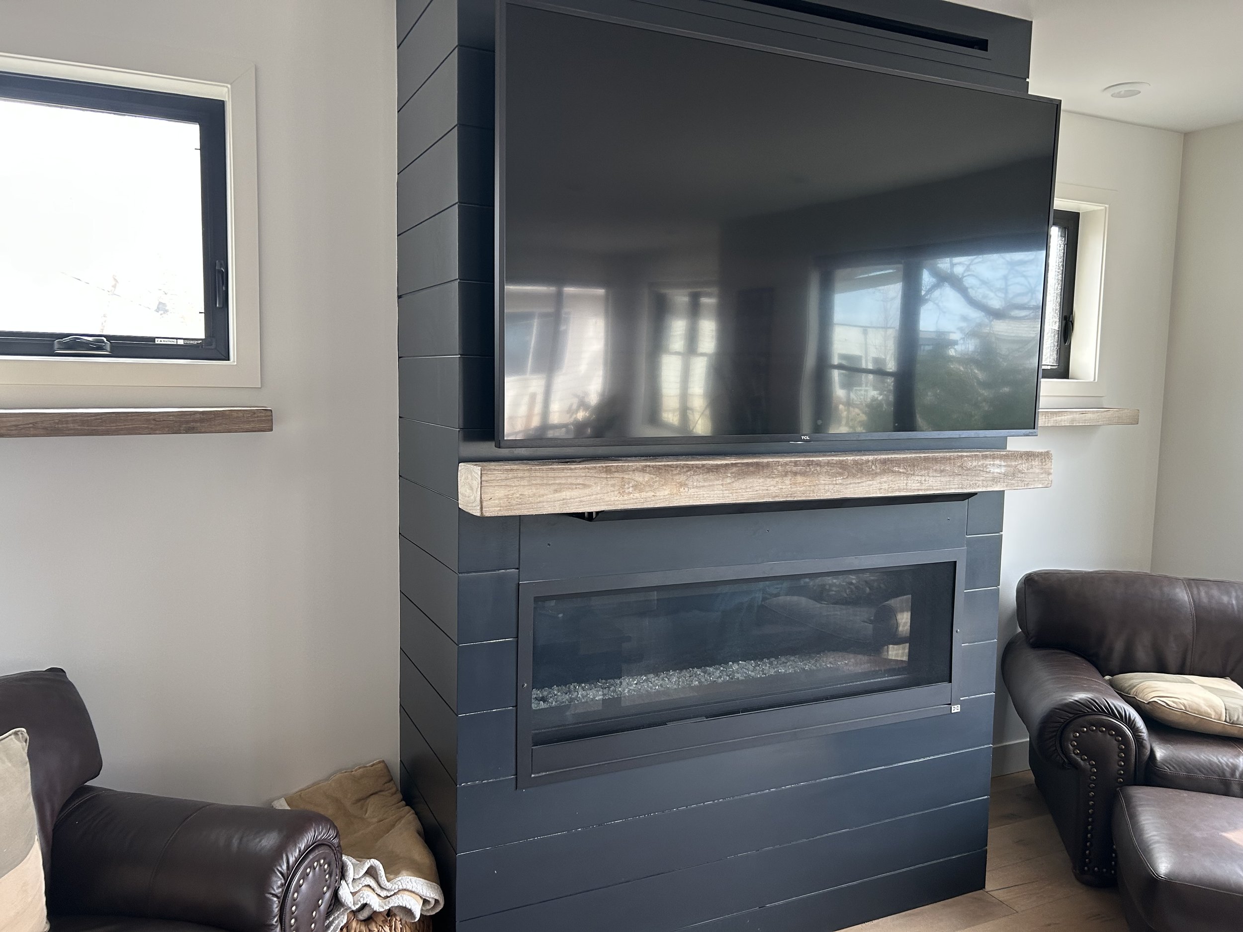 Fireplace Mantel and Floating Shelves left view.jpg