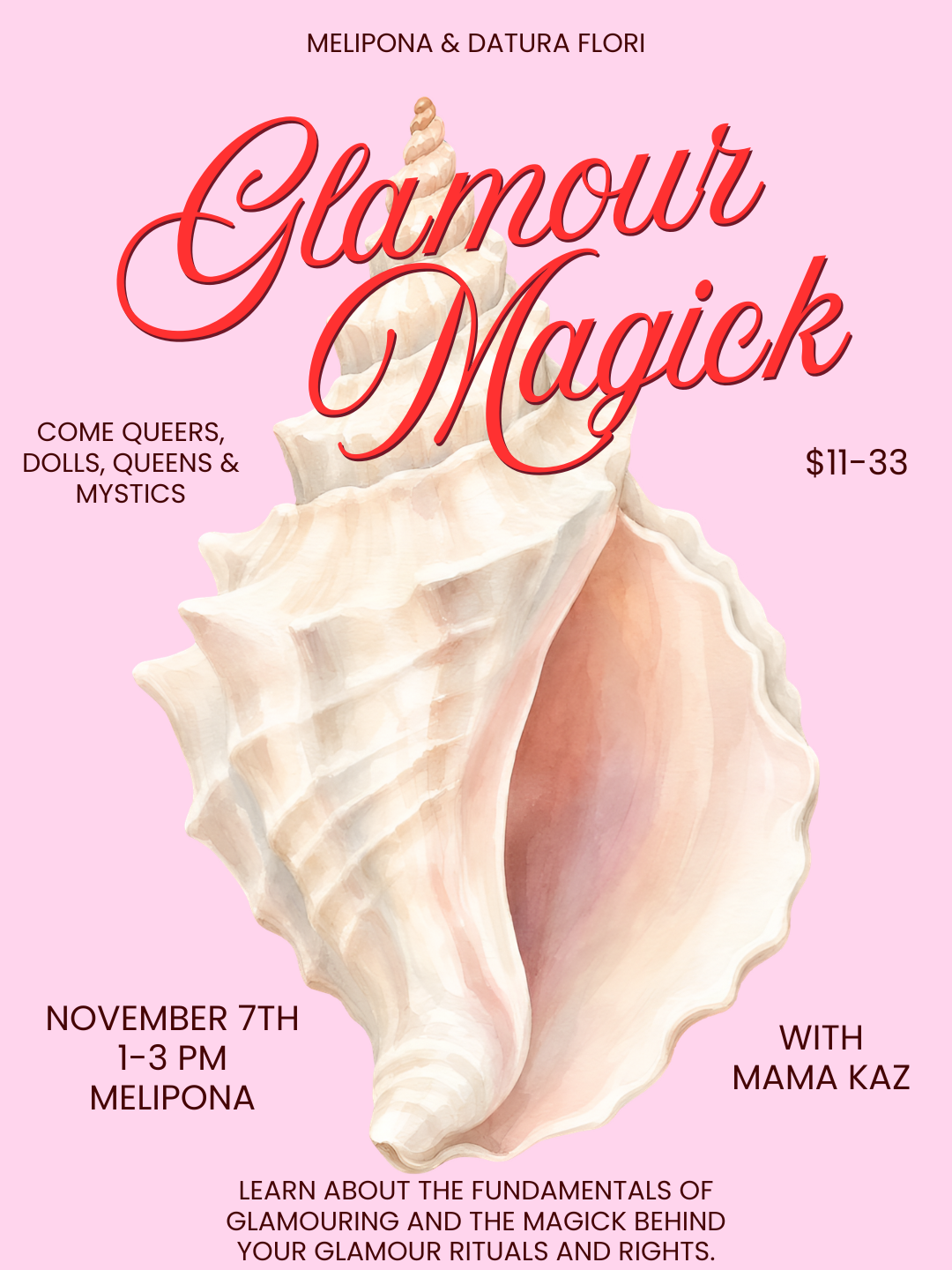 Glamour Magick Class