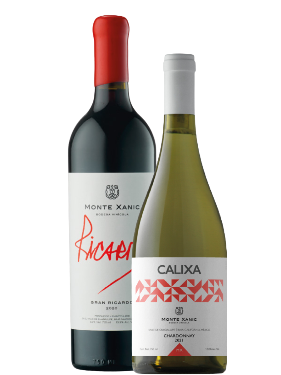VT Monte Xanic Gran Ricardo (750ml) + VB Monte Xanic Calixa Chardonnay (750ml)