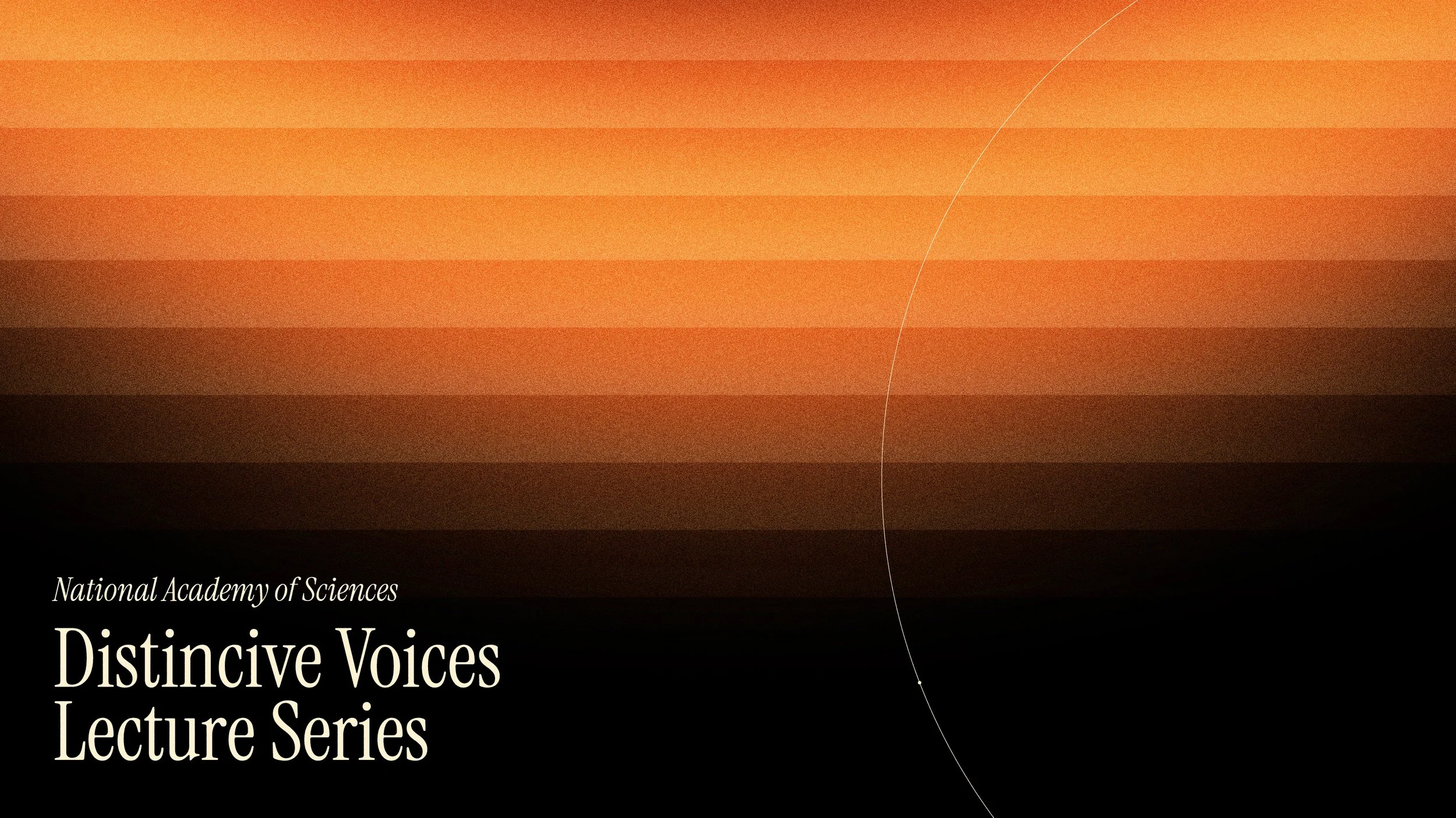 National Academy of Sciences Lecture Series