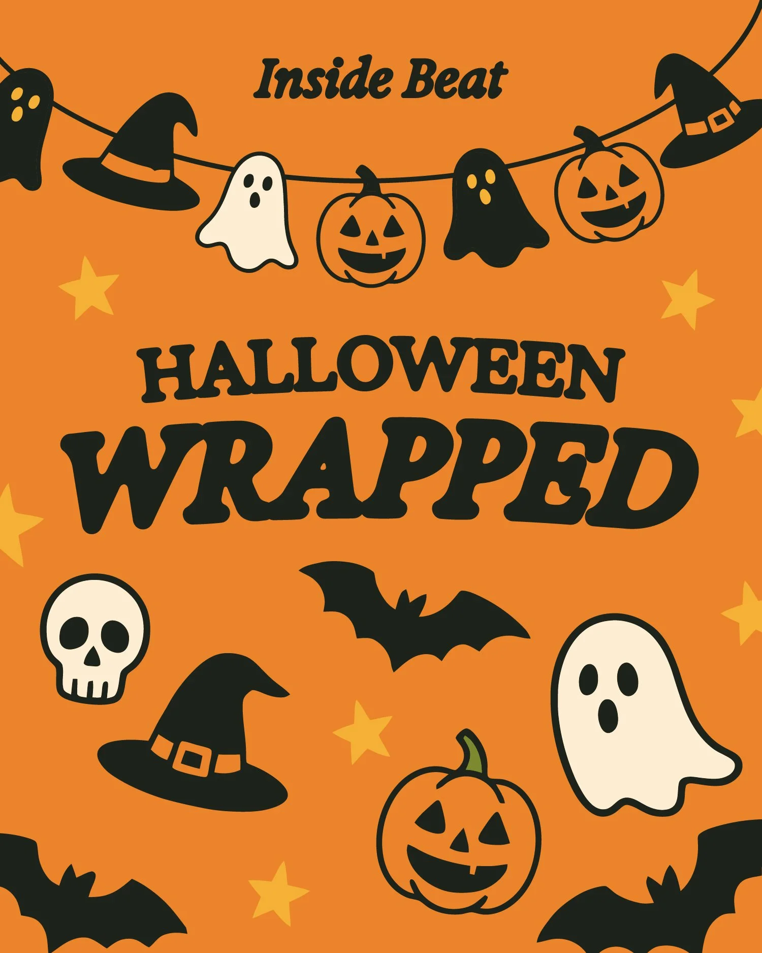 Wrapped graphics created for The Daily Targum's "Inside Beat" column.