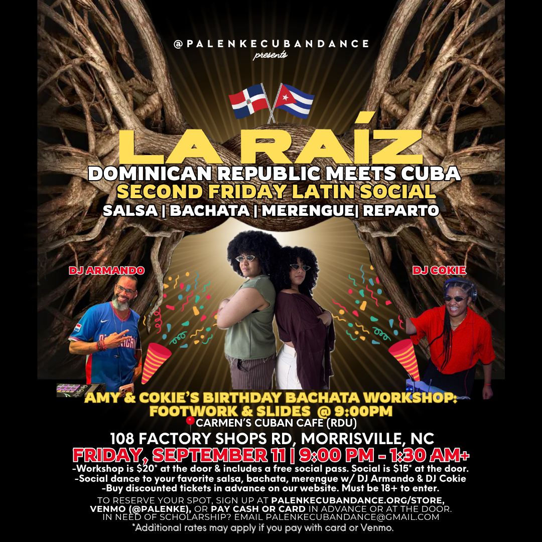 La Raiz Social & Bachata Footwork & Slides Workshop - Sep. 11
