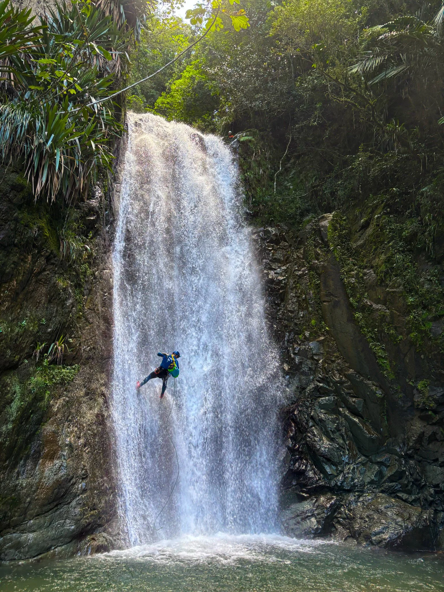 Canyoning in the Dominican Republic