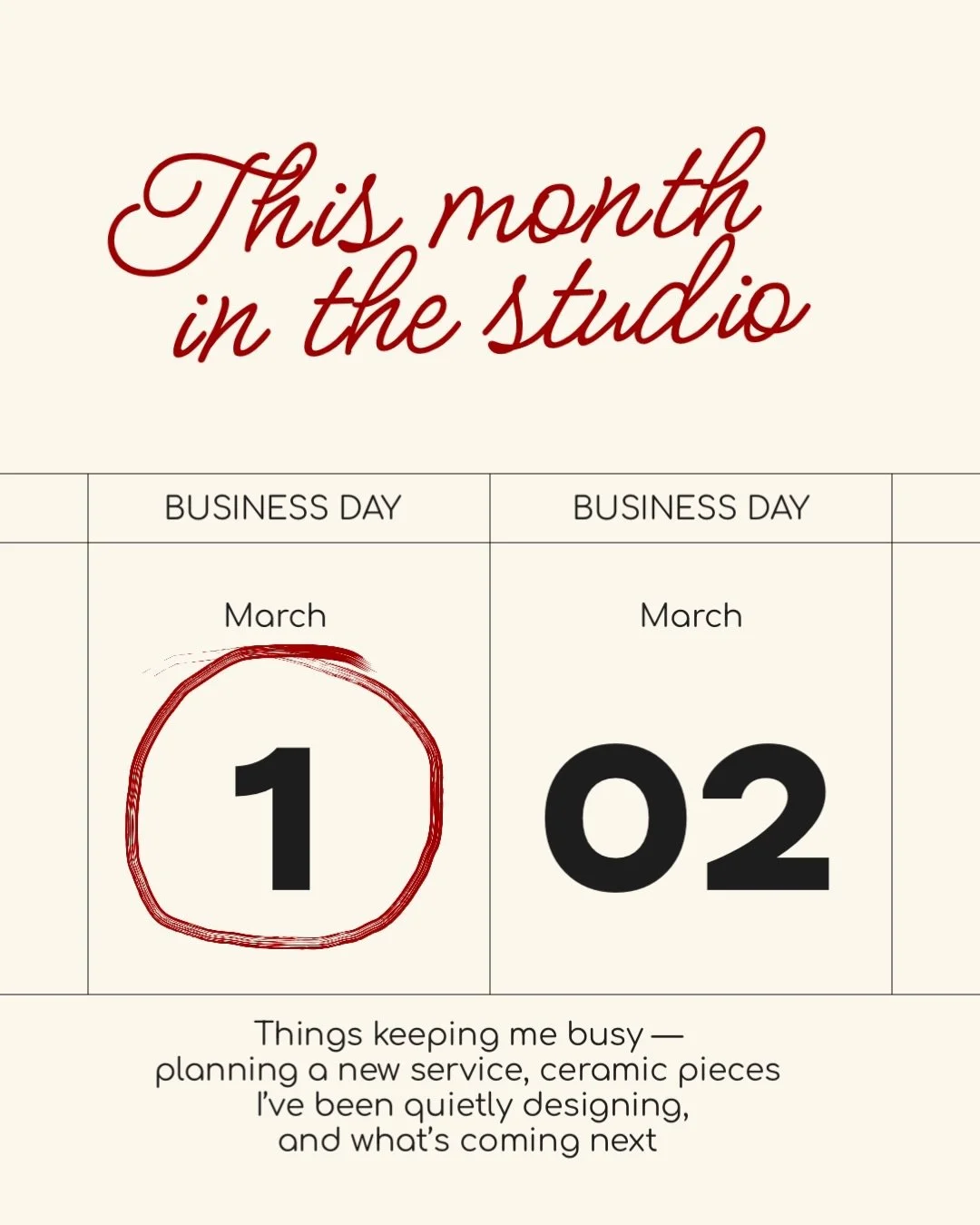 With everything going on out there &mdash; and we all feel it &mdash; this is me, still in it. 

New hours, new things in the works, hands still in the clay. 

Grateful for the work that keeps me grounded. I hope you&rsquo;re finding yours too. 🖤

J