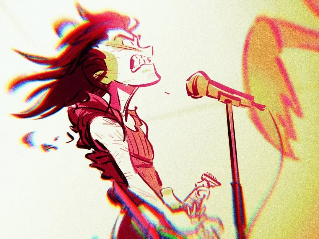 Don&rsquo;t give up the fight 🎸⚡️👽
#secretdestroyers
