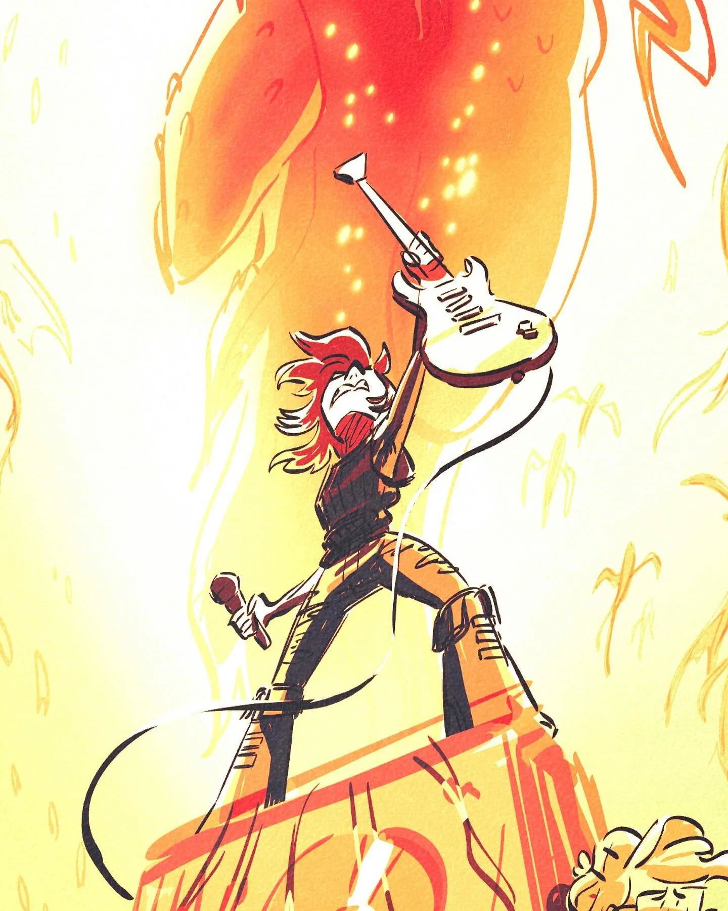 Failure isn&rsquo;t the end of the world&hellip; 
.
.
.
.
.
.
.
unless of course, it actually is.
#secretdestroyers 
👽⚡️🎸

#mcr #mychemicalromance #comic #storyboard #animationart #animation #anime #emo #emogirl #metal #punk #poppunk #alien #lovecr