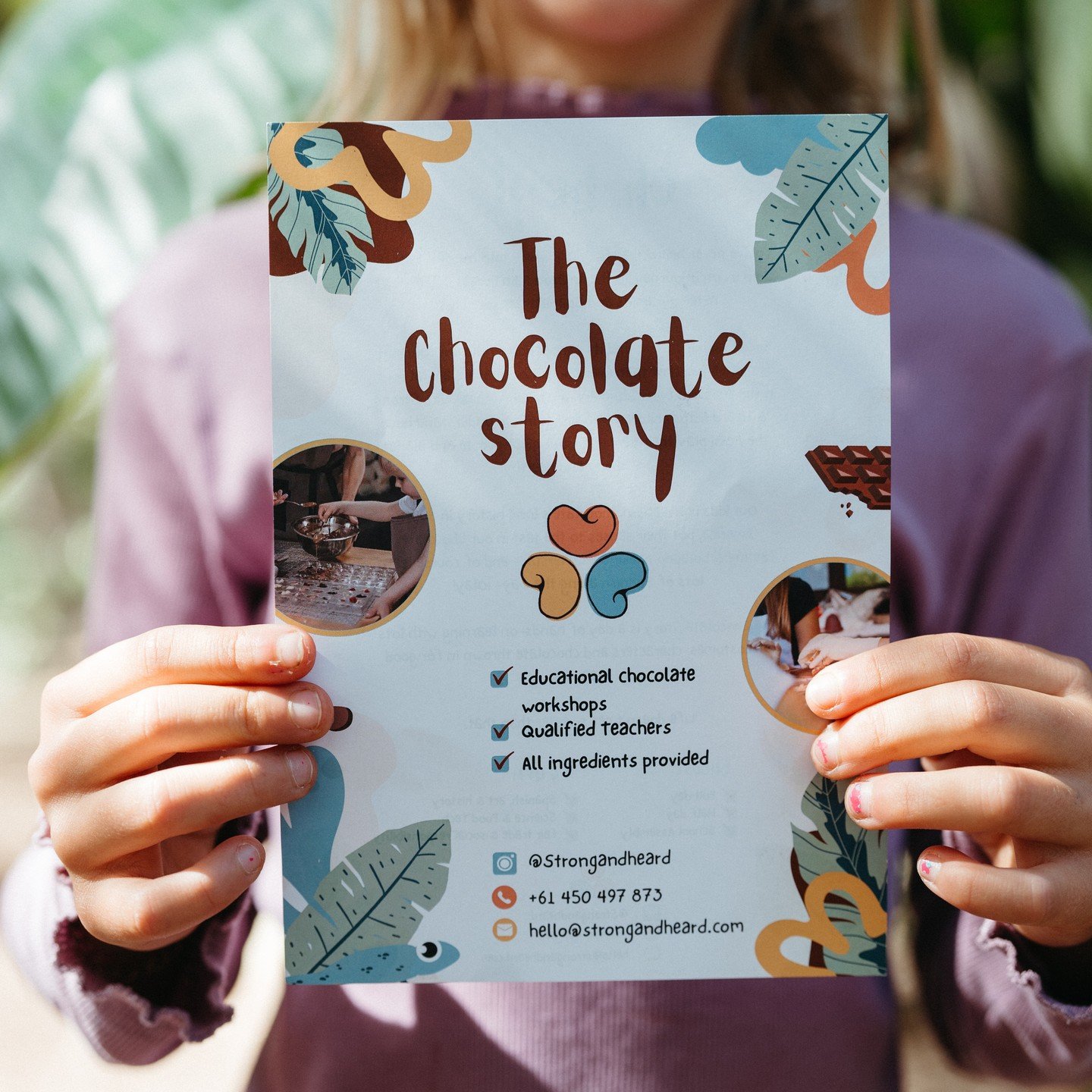 Wait. What is 'The Chocolate Story'?

The Chocolate Story is an educational program built on 5 unique workshops that all use chocolate to teach our children some of life&rsquo;s most important lessons. The entire program is tied together by &lsquo;Th