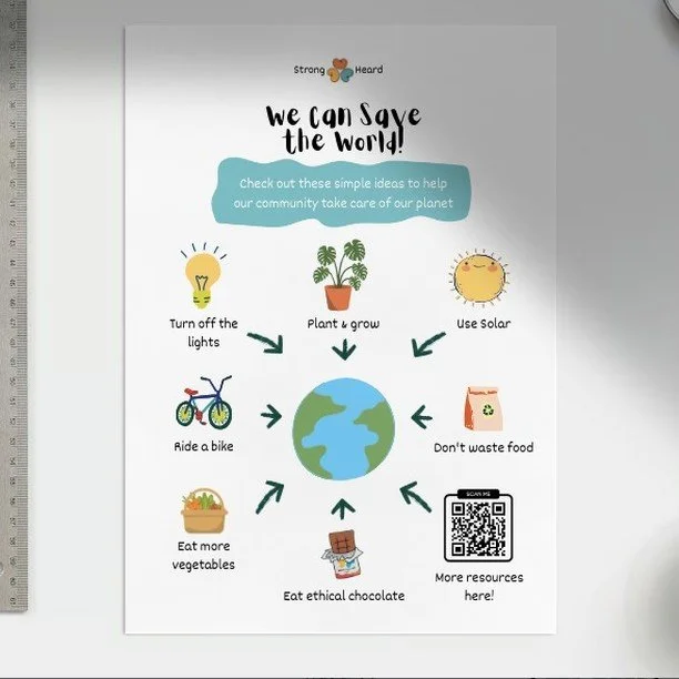 New resources up on our website! Stick this poster around your homeschool or classroom to remind our little learners about the simple ways they can care for our planet

We add school resources to our website every month, always free and always easy t