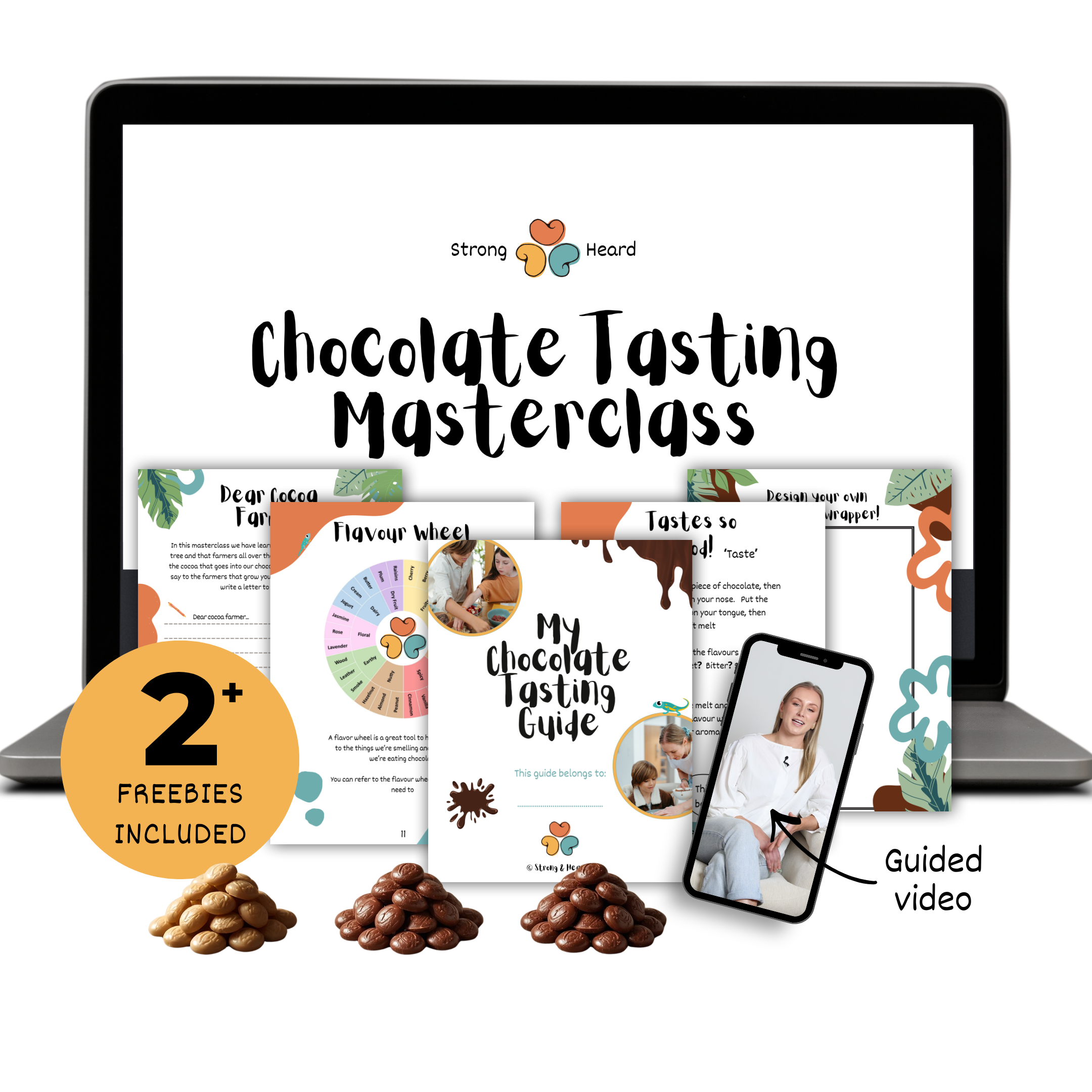 The Ethical Chocolate Tasting Masterclass (with Learning Kit & Video) for schools and families