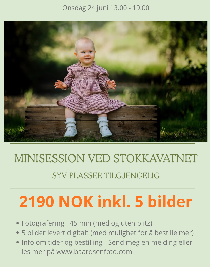 Familiefotografering i Rogaland, Stavanger ved Tasta og Stokkavannet