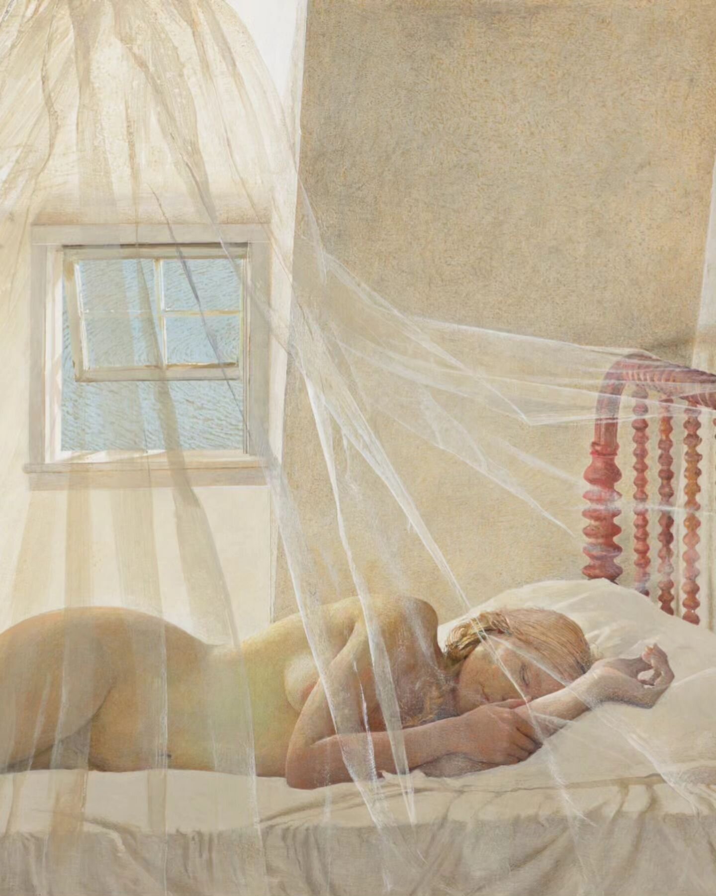 Capturing the whispers of nature with every brushstroke, Andrew Wyeth invites us into a world where emotions blend with landscapes, revealing the unseen stories hidden within. 
🎨✨ #AndrewWyeth #ArtisticLegacy #MasterOfRealism #NatureWhispers