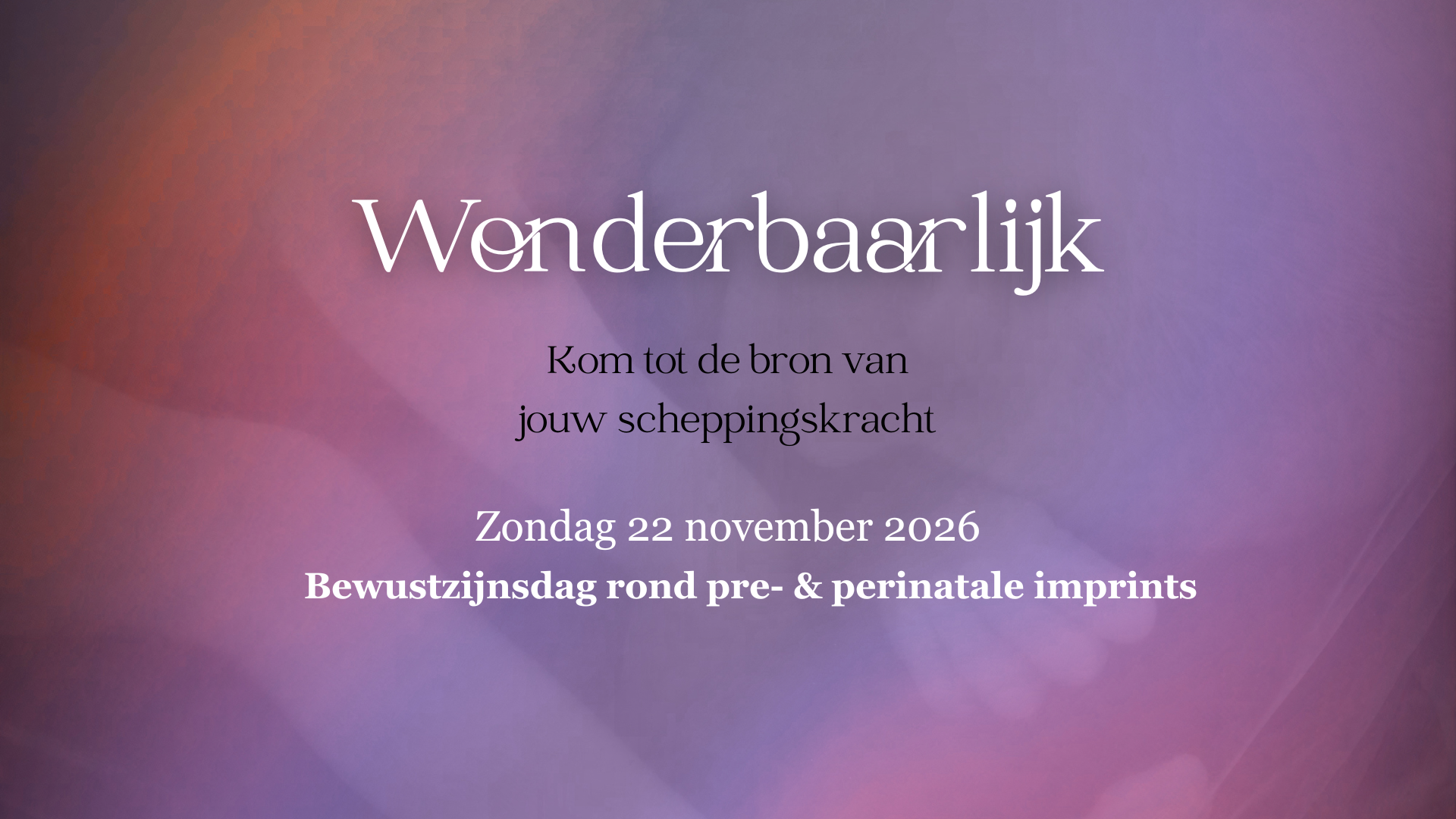 Wonderbaarlijk 