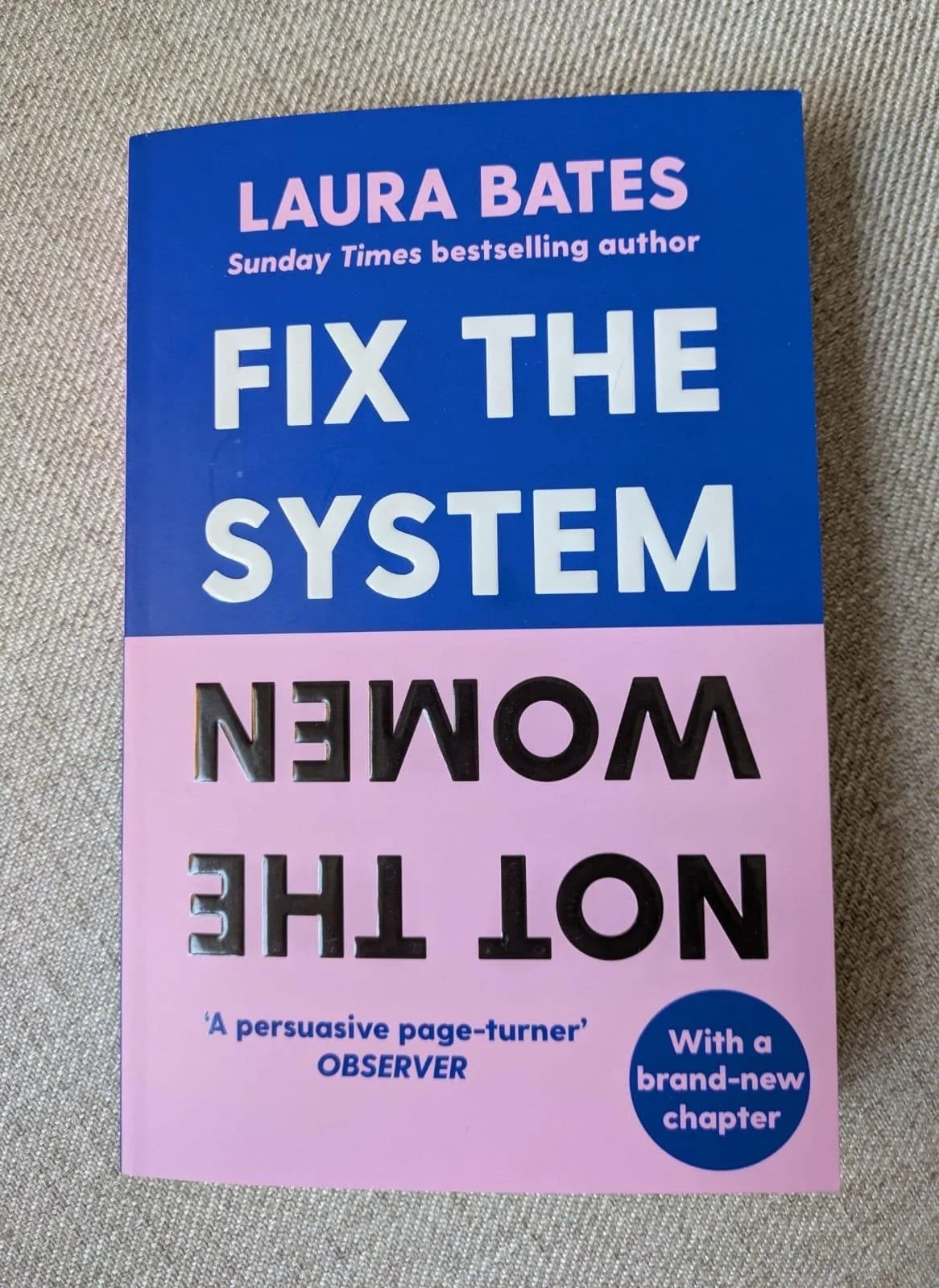 Fix the System Not the Women