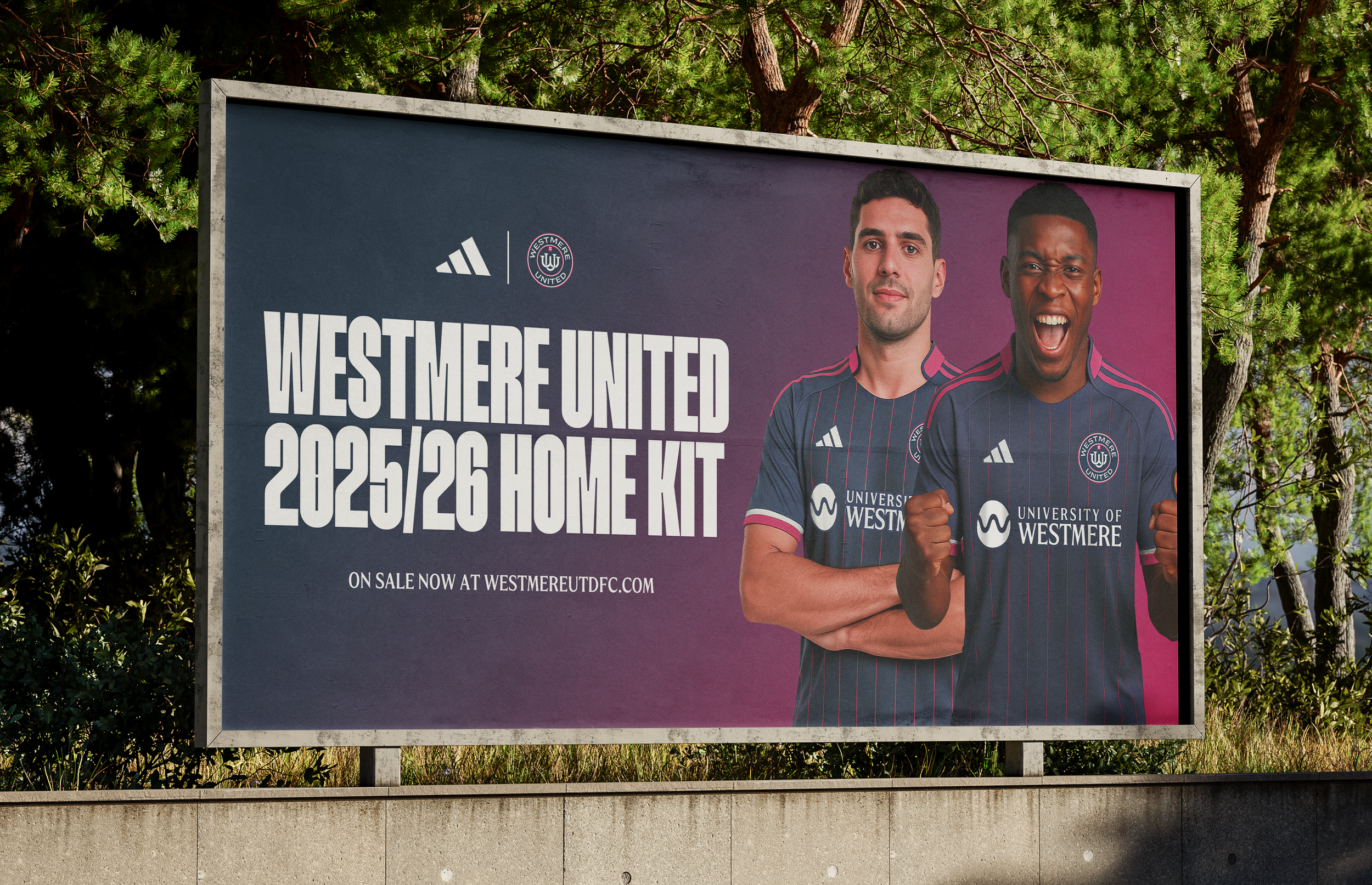 > Westmere United FC Branding
