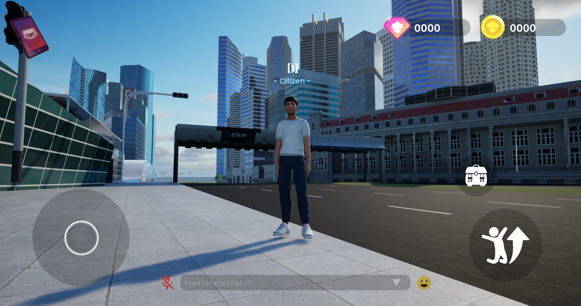 Prototype screenshots of Next Generation Singaporeverse