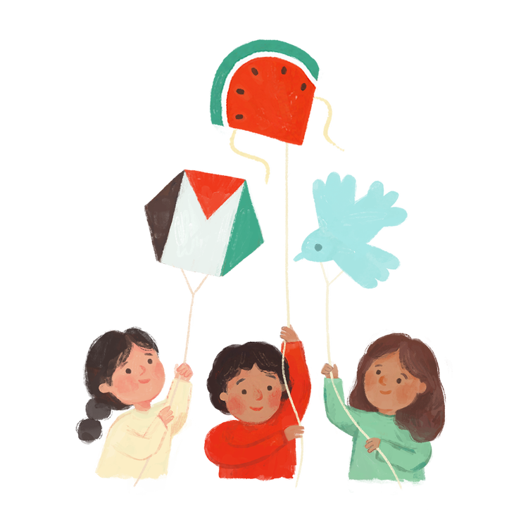 Palestinian Children Kites