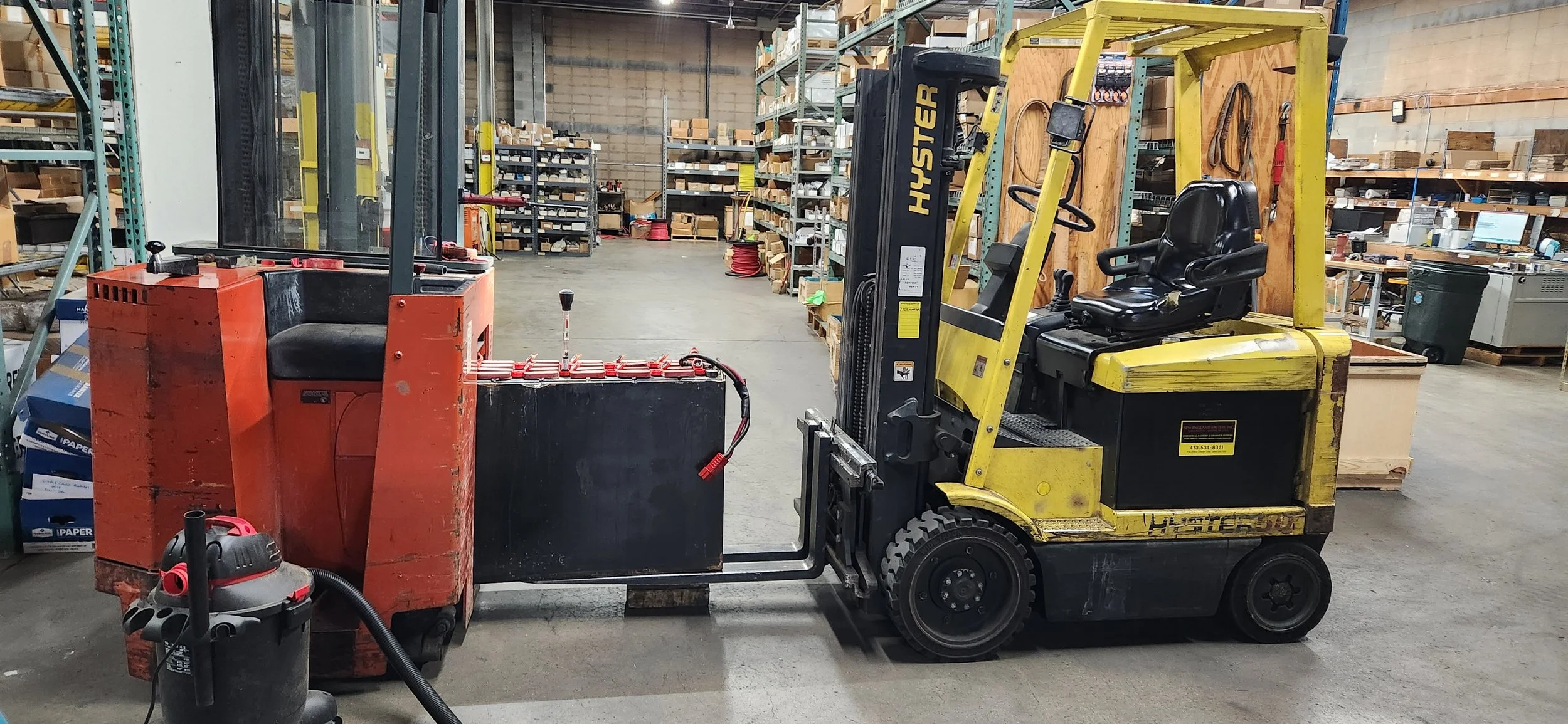 Battery Removed for Checks