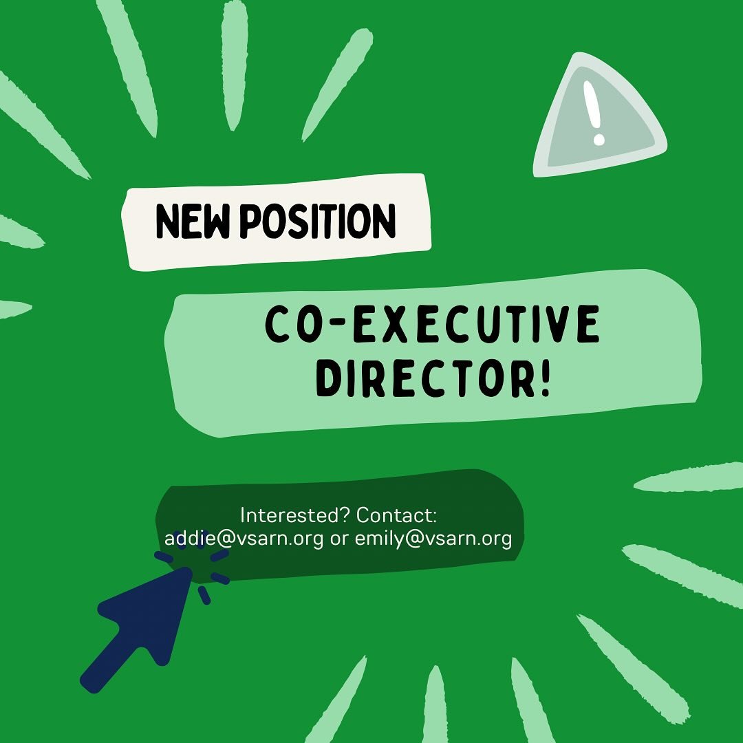 This position works alongside the other Co-Executive Director to manage the daily tasks of VSARN. This includes overseeing the functioning of day-to-day tasks, organizing and facilitating meetings, and ensuring that team members stay on track with pr