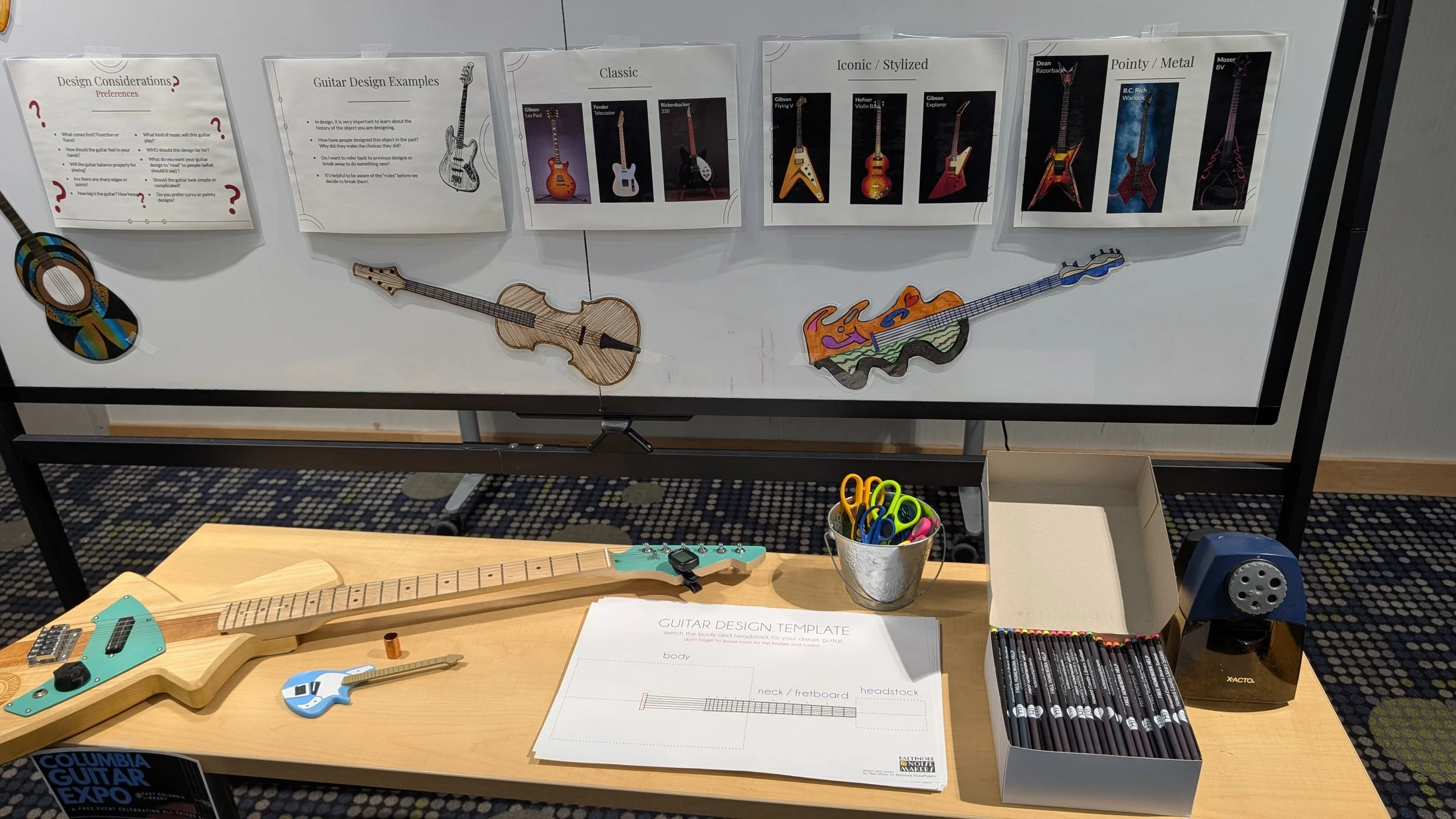 Exploring Design through Electric Guitars