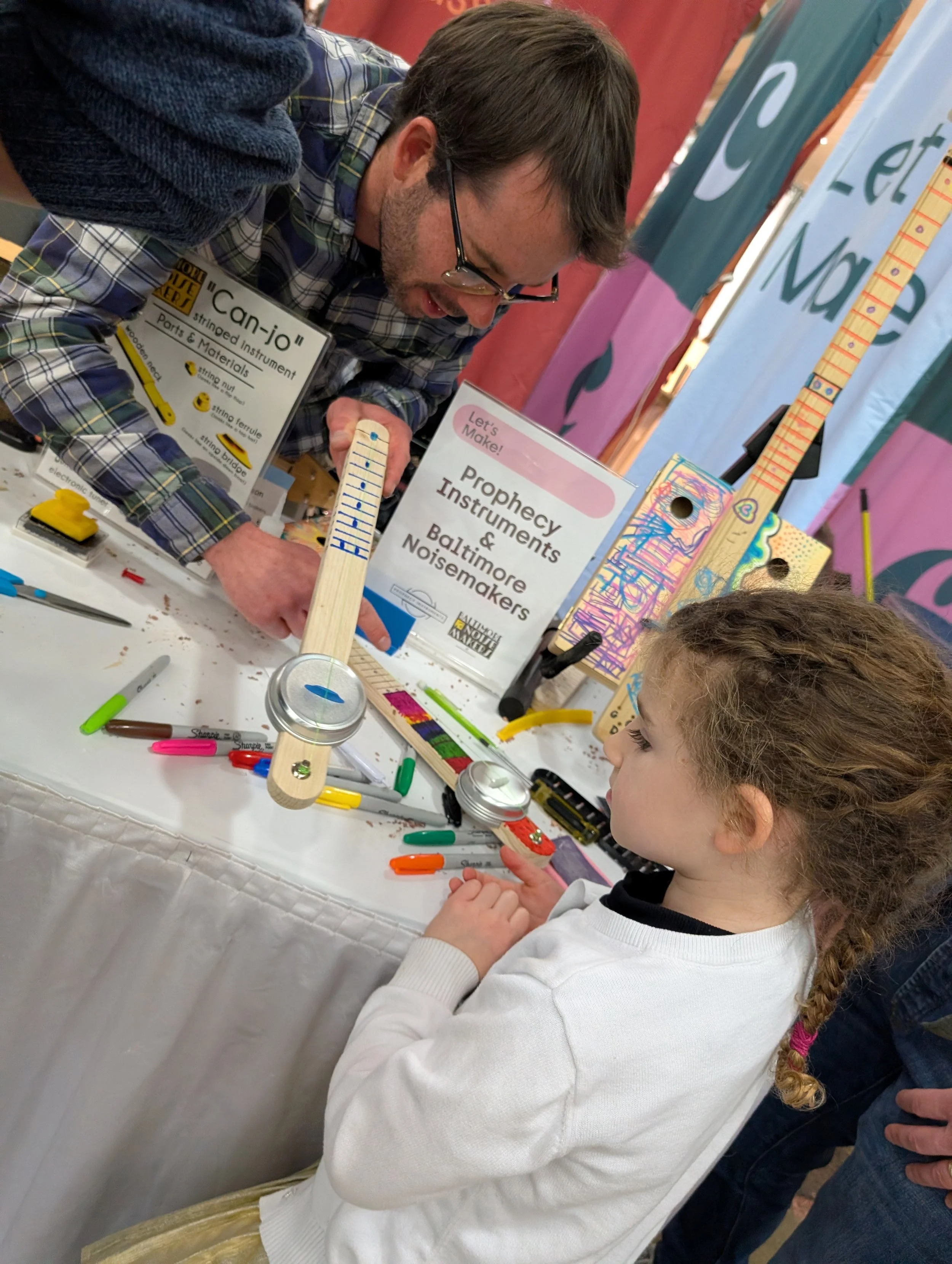 "Canjo" Stringed Instrument Craft @ American Craft Made Baltimore 2026