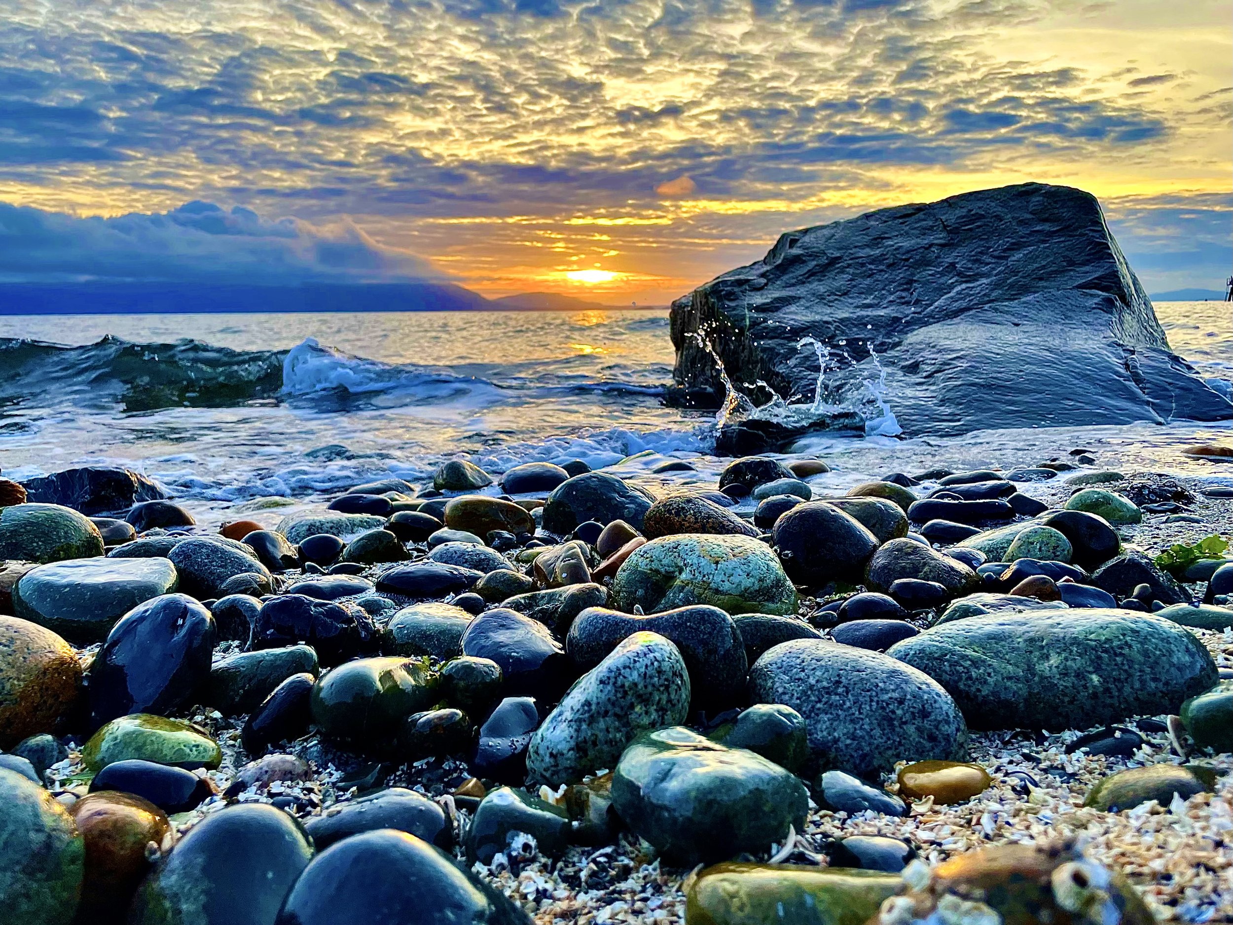 The Rocks at Sunset