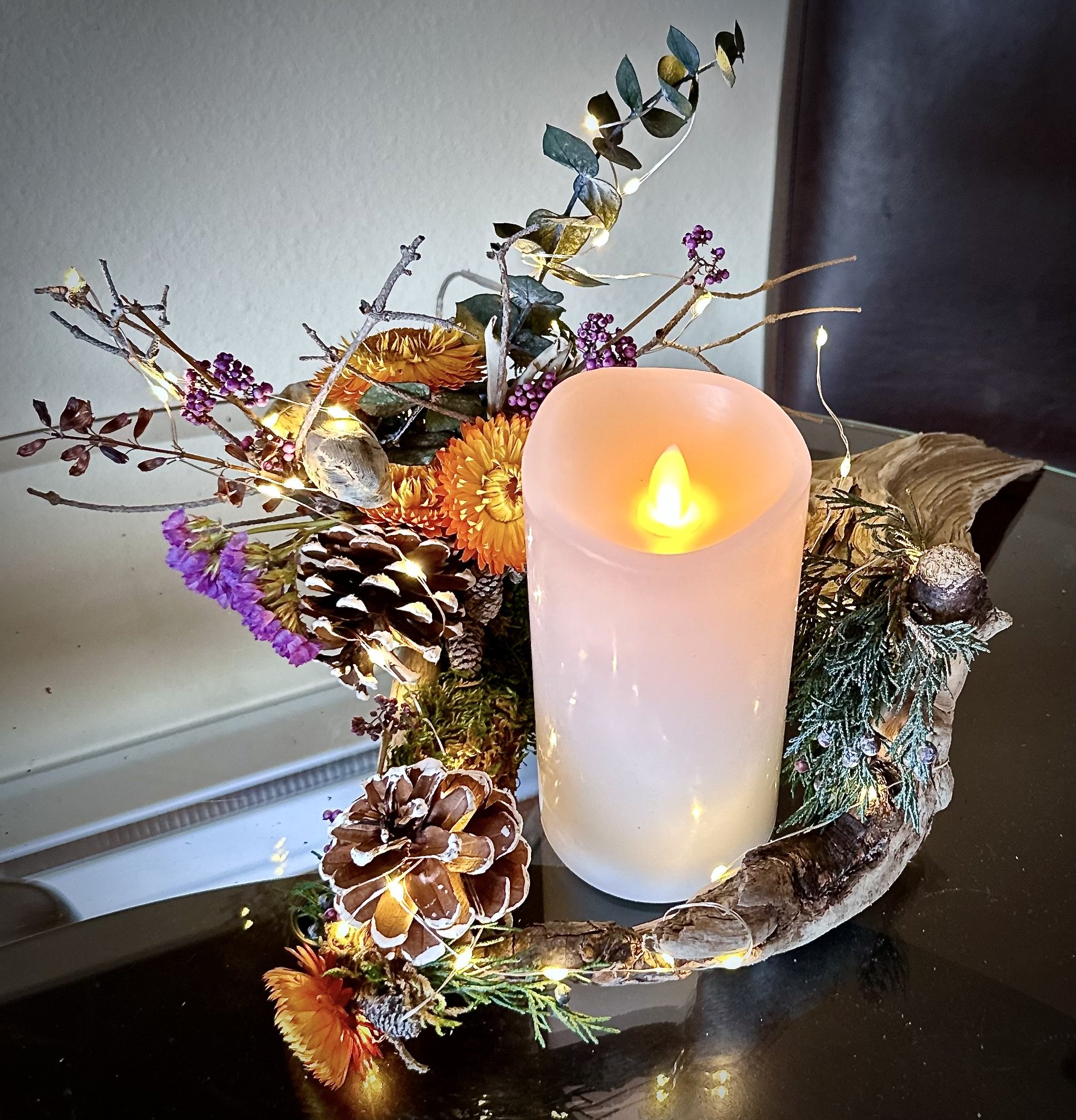 Lighted Driftwood 1