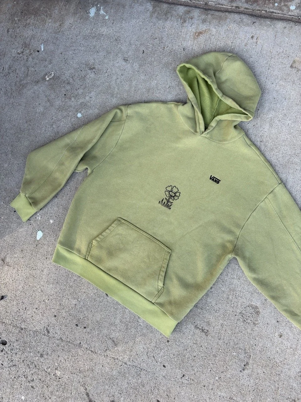 dancing flower hoodie (small/medium)