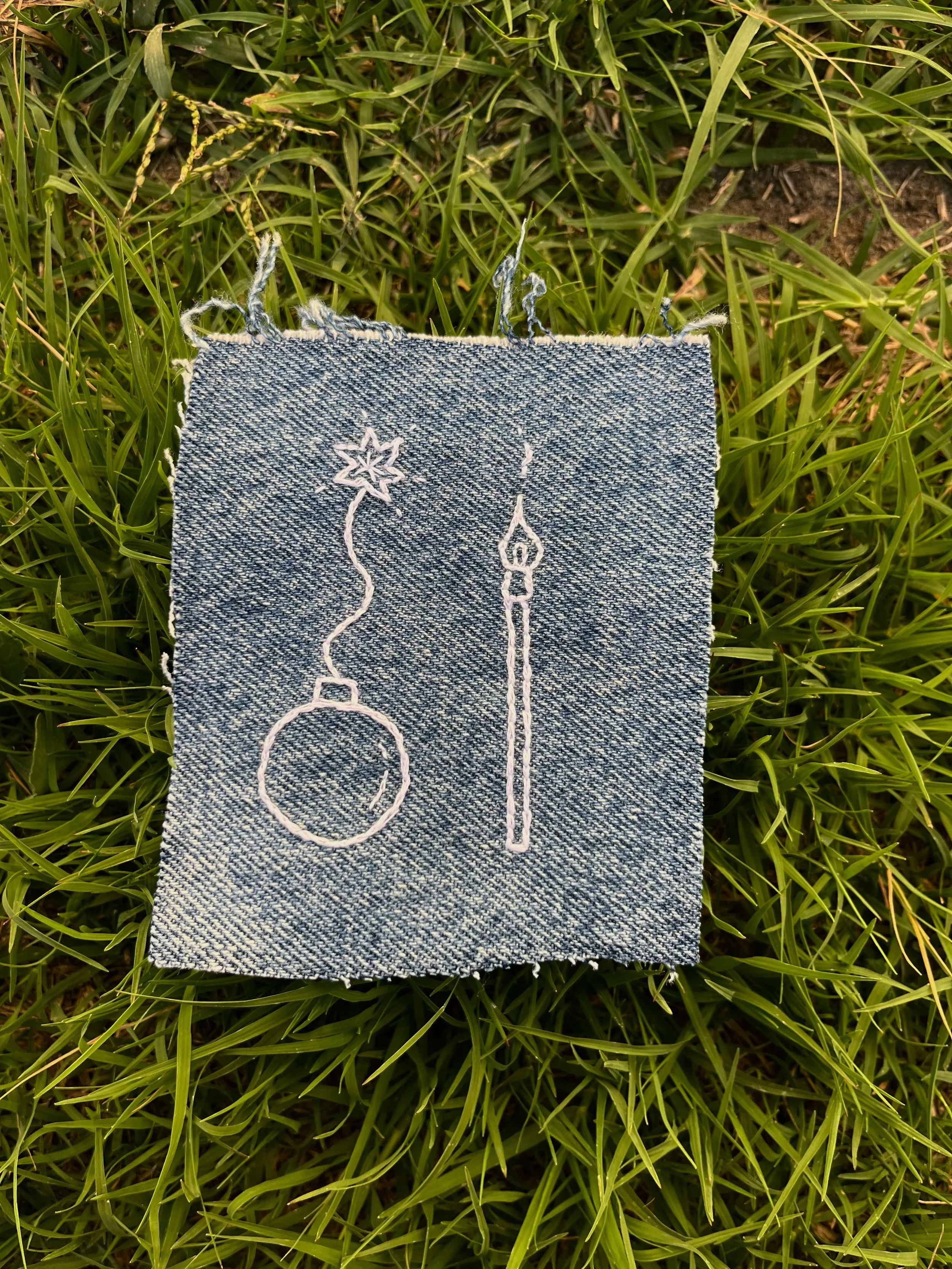 bomb and match patch