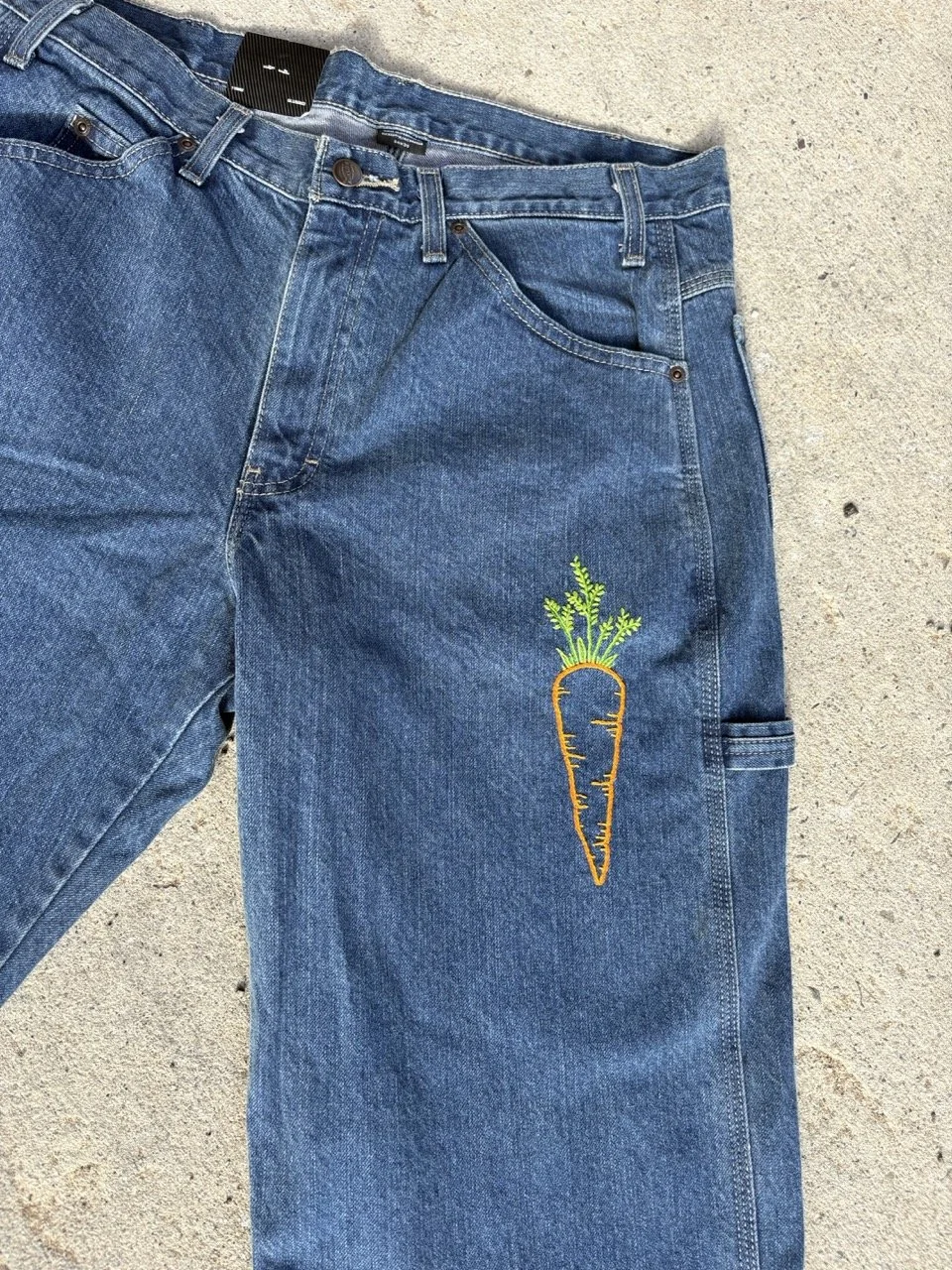 carrot dickies pants (34 × 30)