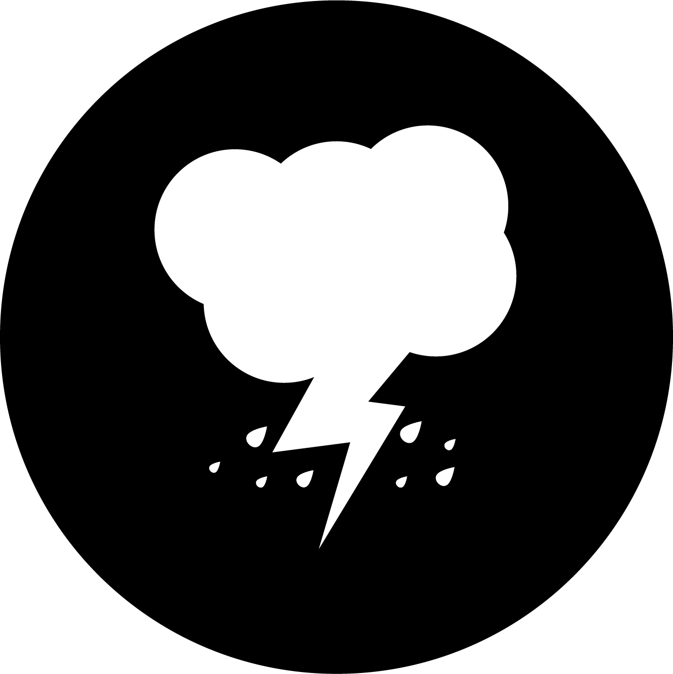 Be prepared for Thunderstorm, Lightning, or Hail