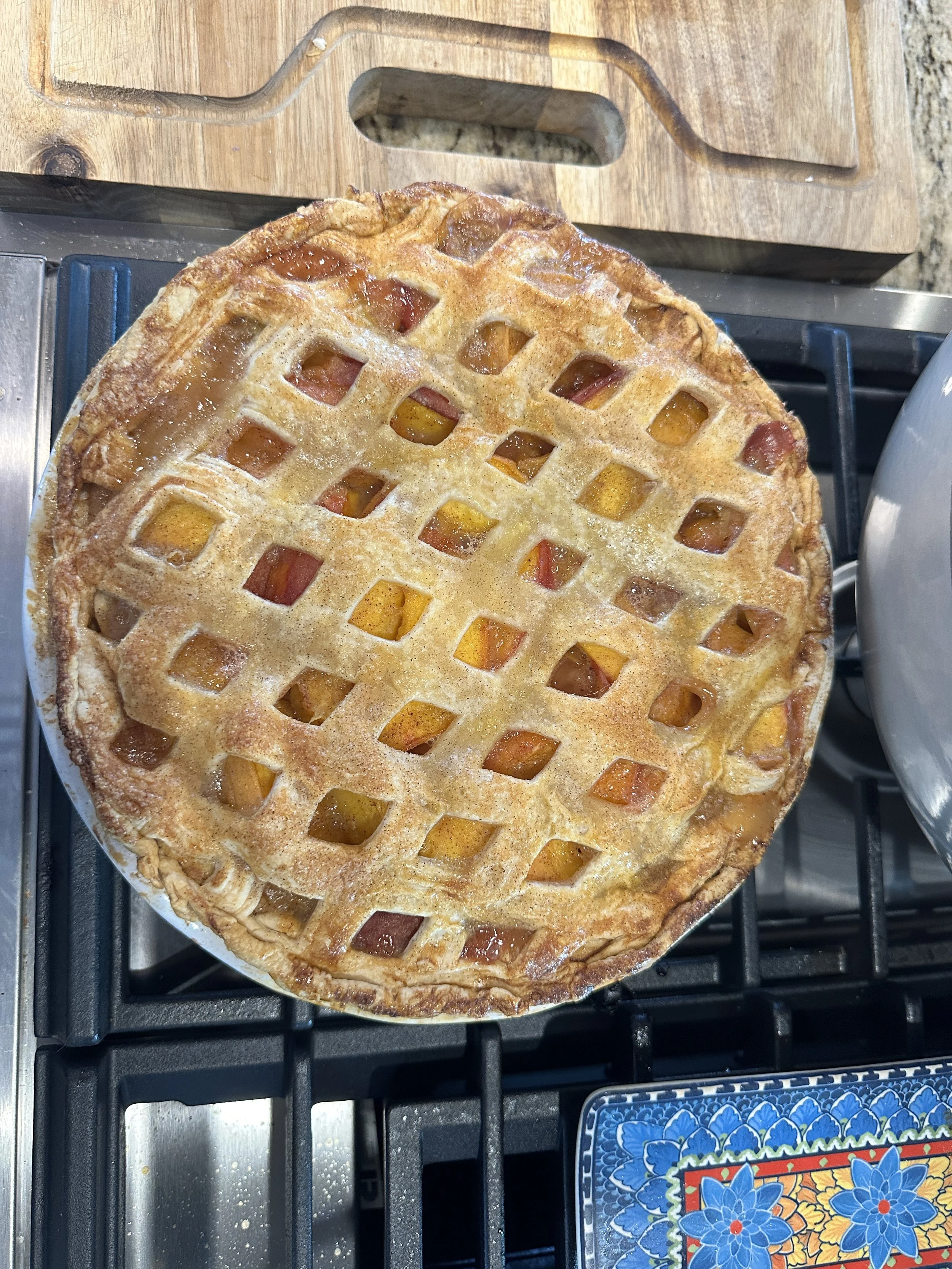 Peach pie day
